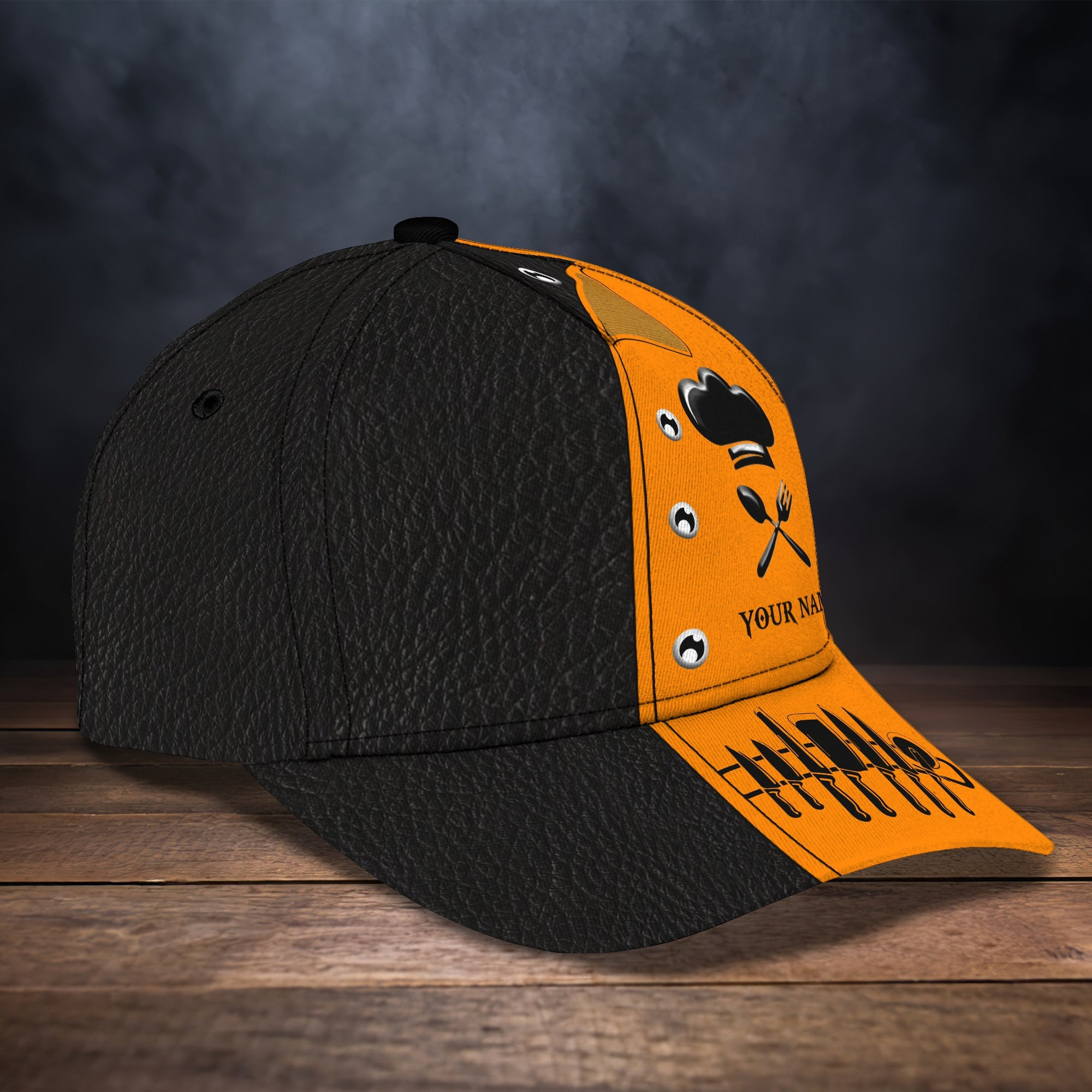 Adeenyc Custom Classic Chef Cap - Personalized Name Cap Hats Gifts for men & women Adeenyc.com