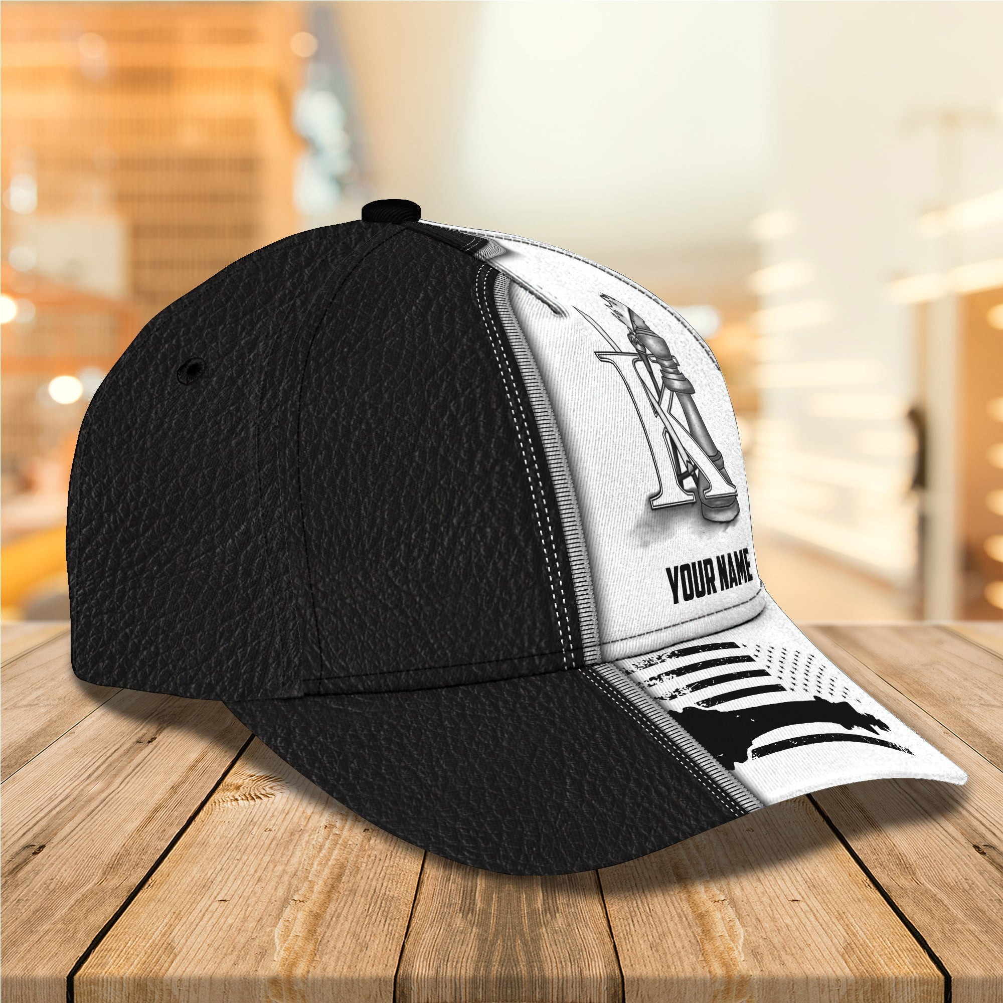 Adeenyc Custom Classic Chess Personalized Cap Hats Gifts for men & women Adeenyc.com