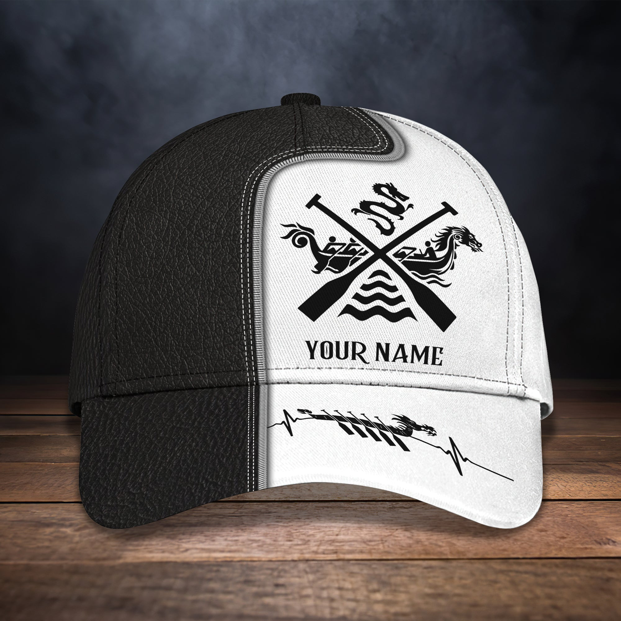 Adeenyc Custom Classic Dragon Boat Cap - Personalized Name Option Hats Gifts for men & women Adeenyc.com