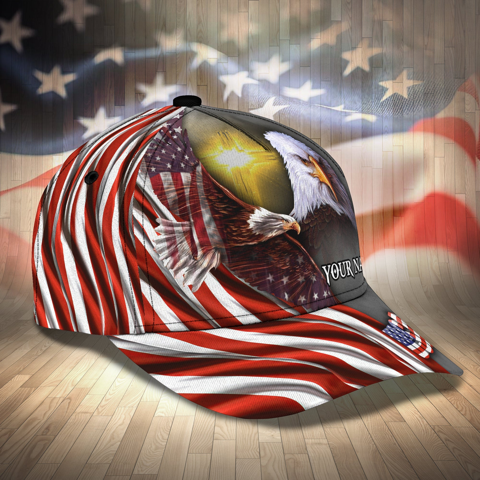 Adeenyc Custom Classic Eagle Cap - Personalized Name Option Hats Gifts for men & women Adeenyc.com