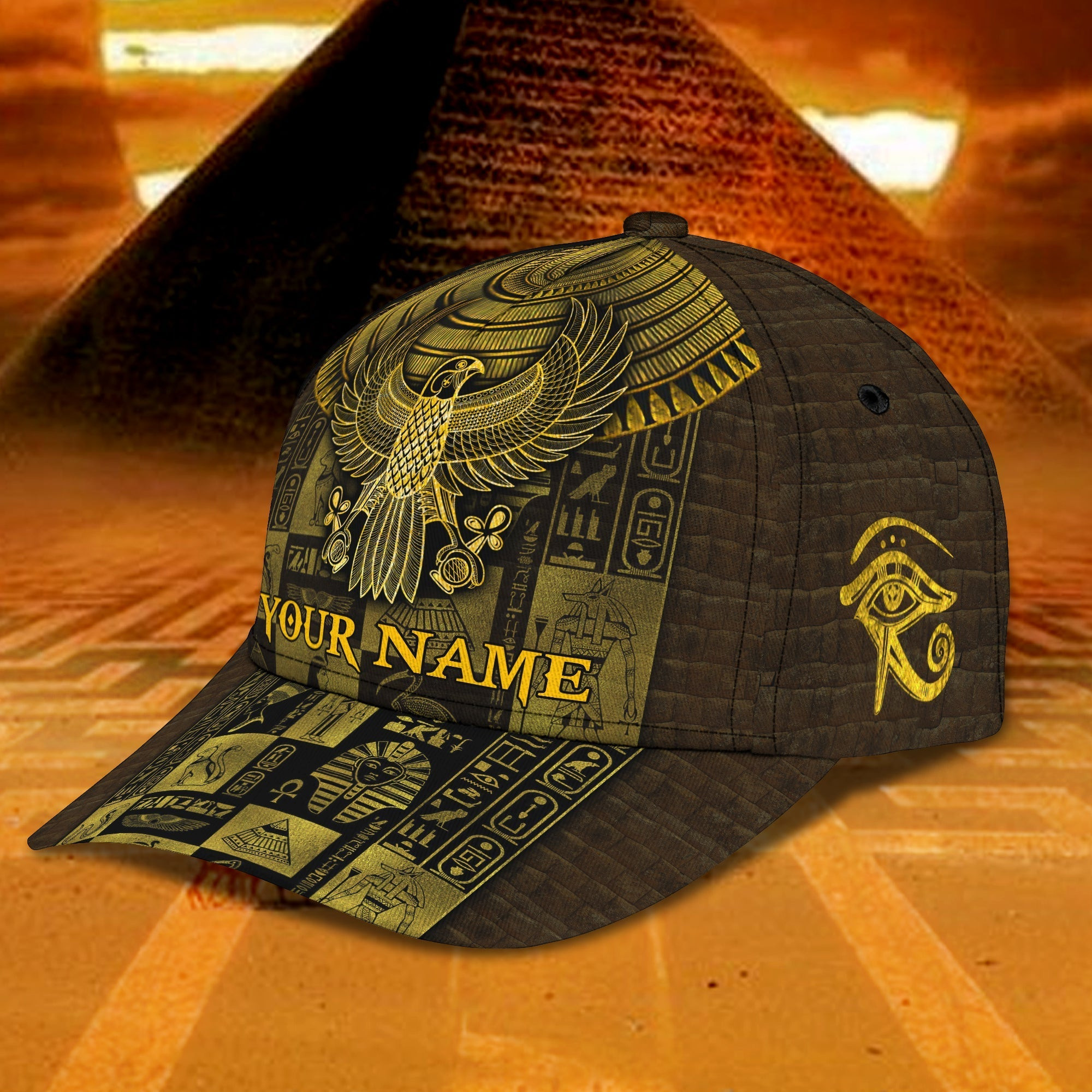 Adeenyc Custom Classic Egyptian Cap - Personalized Gift Hats Gifts for men & women Adeenyc.com