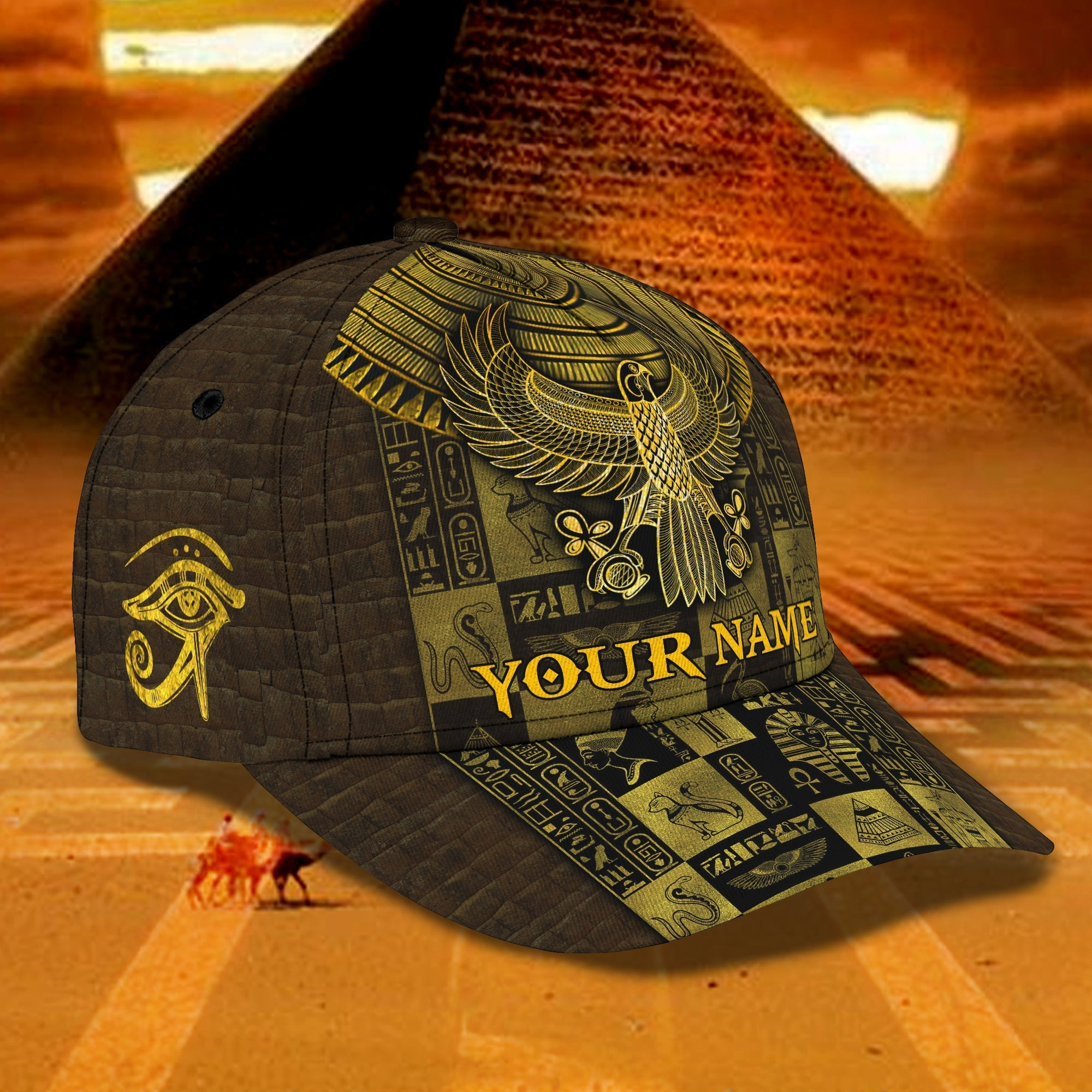 Adeenyc Custom Classic Egyptian Cap - Personalized Gift Hats Gifts for men & women Adeenyc.com
