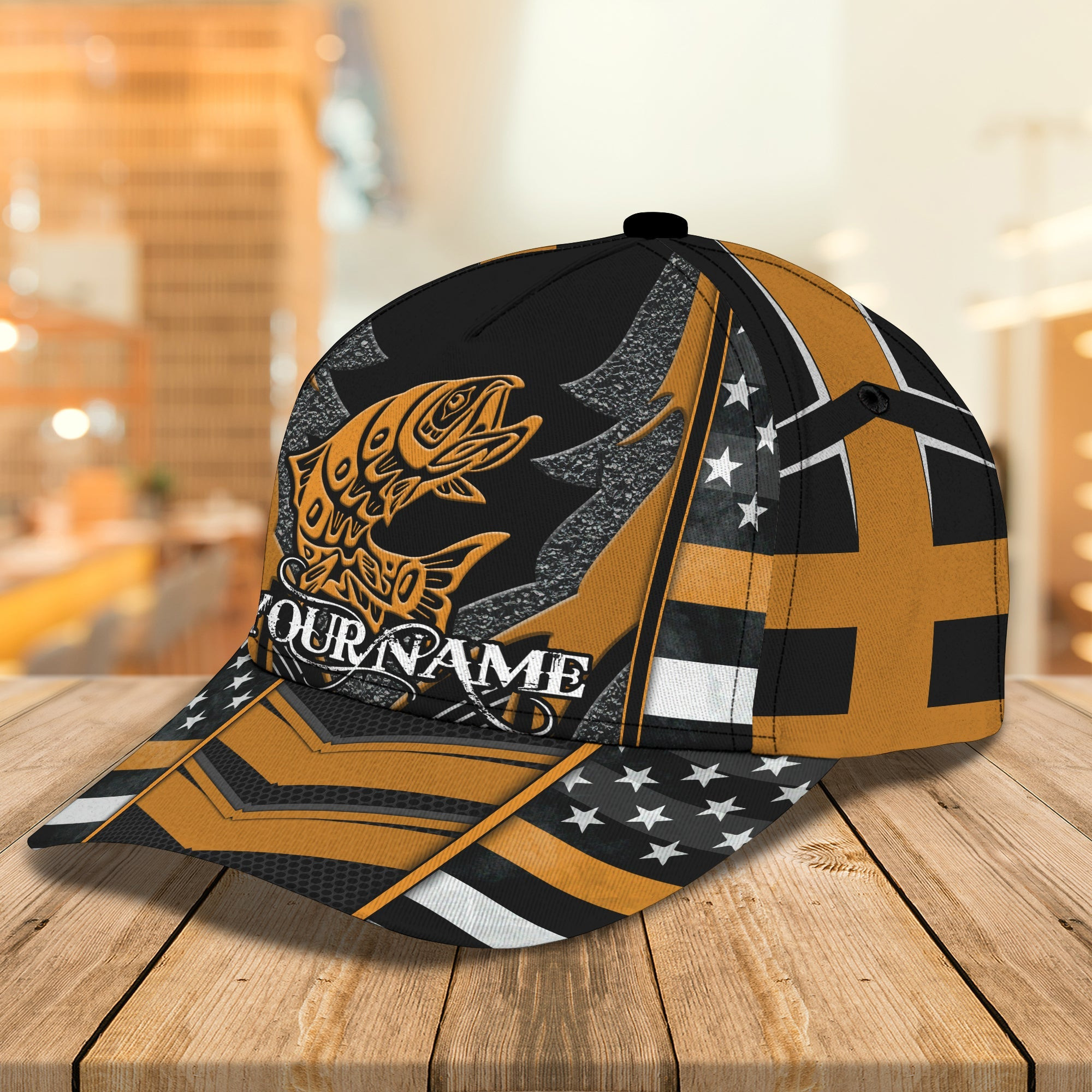 Adeenyc Custom Classic Fishing Cap - Personalized Name Hat - Hn Hats Gifts for men & women Adeenyc.com