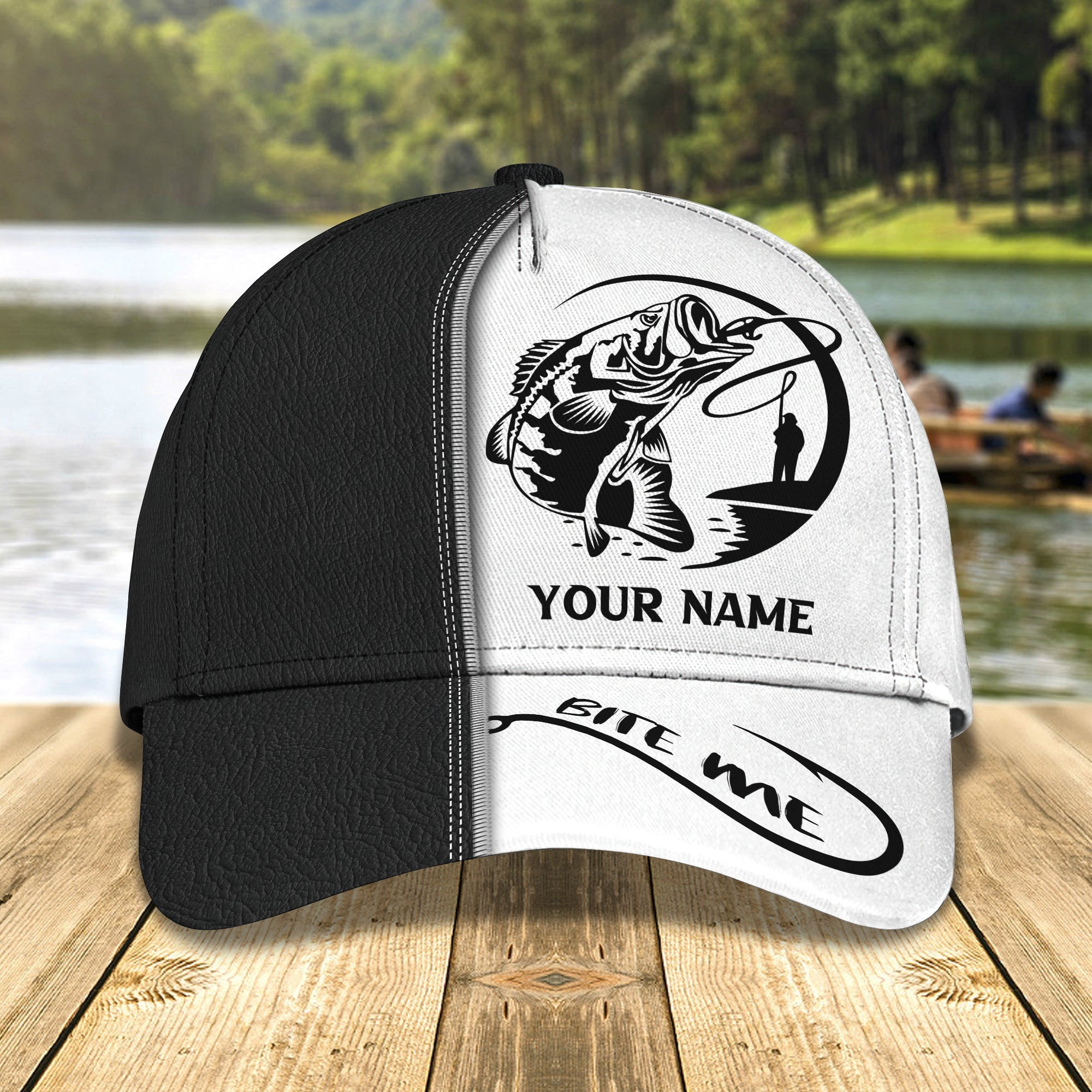 Adeenyc Custom Classic Fishing Cap - Personalized Outdoor Hat For Fishing Enthusiasts And Gift-Givers Hats Gifts for men & women Adeenyc.com