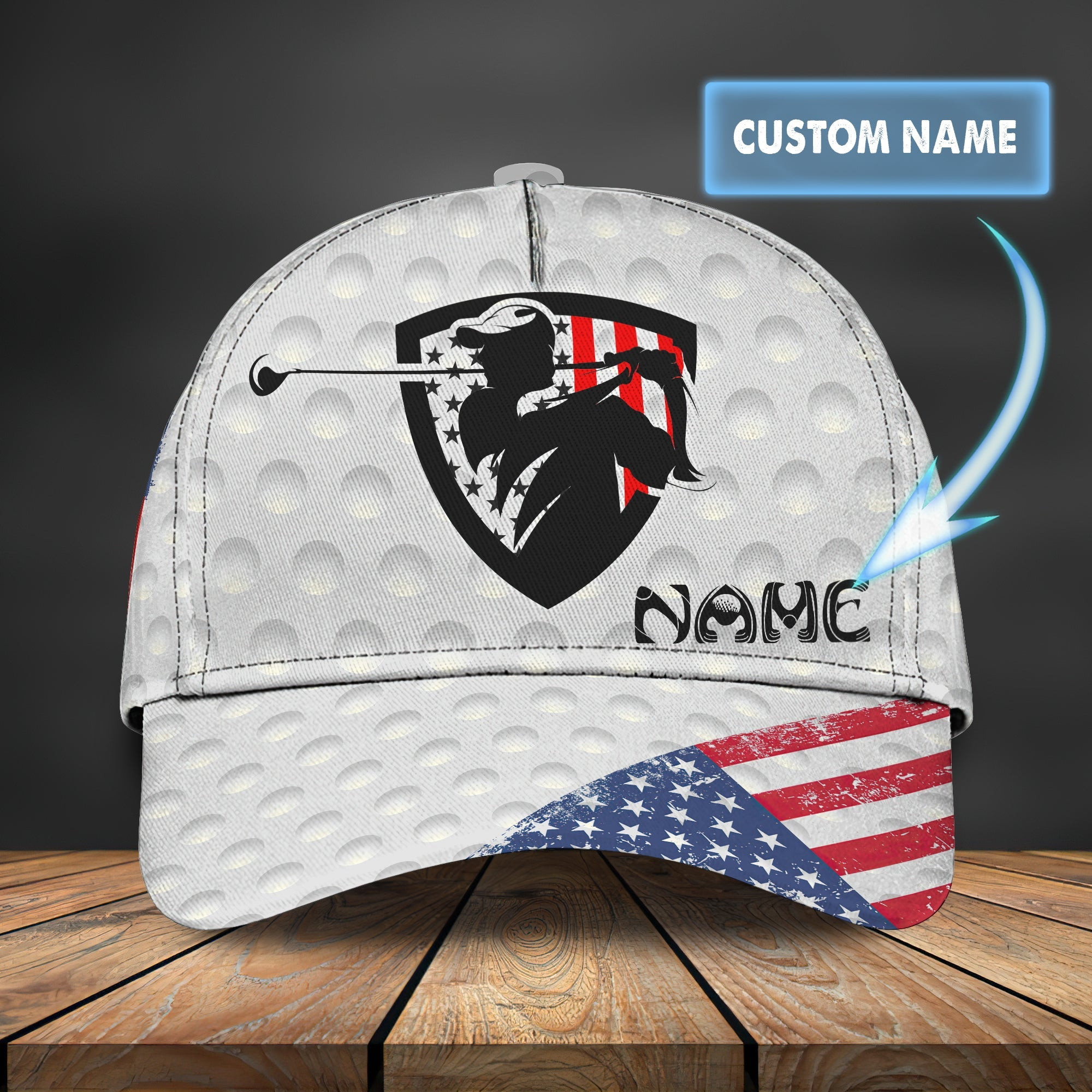 Adeenyc Custom Classic Golf Cap - Personalized Name Hats Gifts for men & women Adeenyc.com