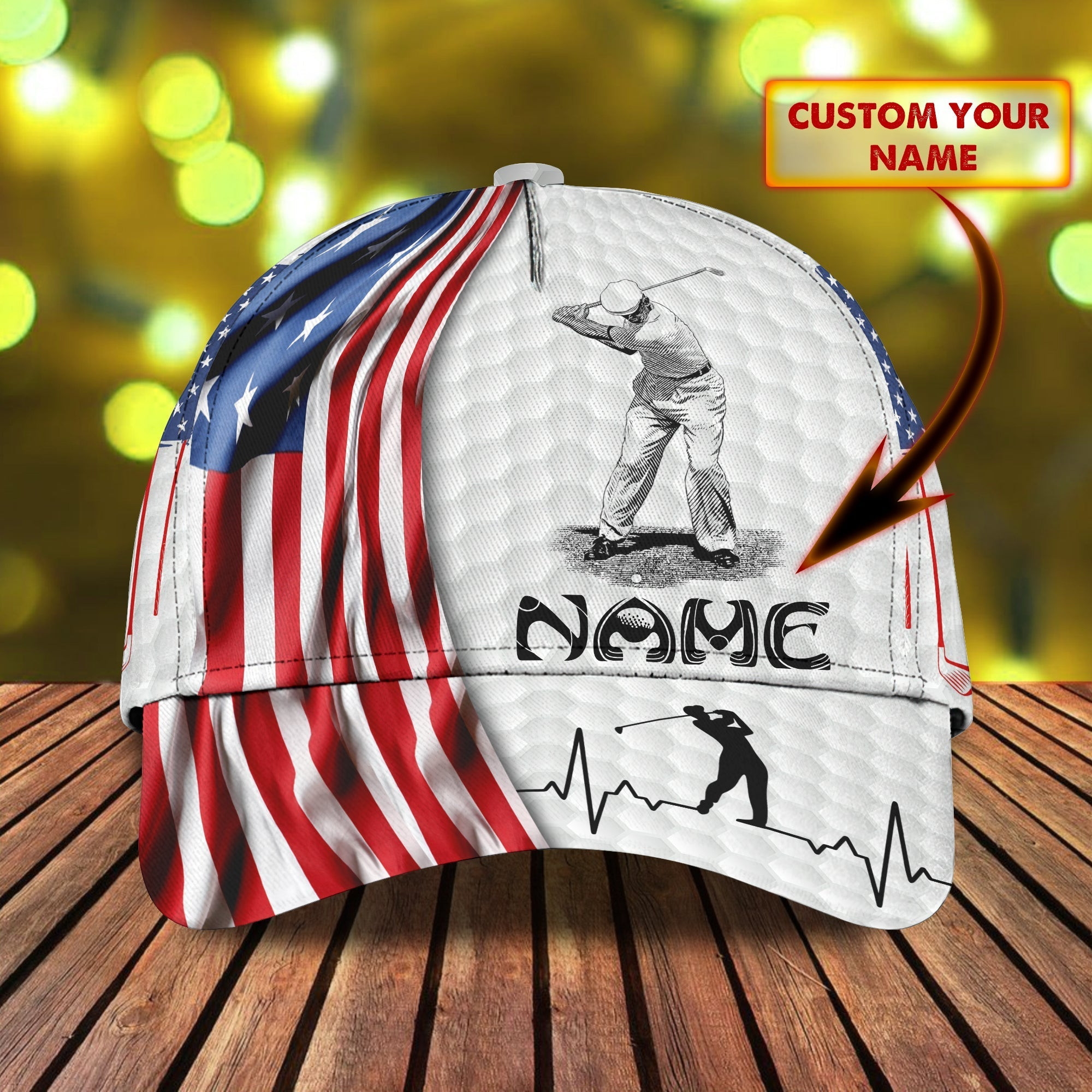 Adeenyc Custom Classic Golf Cap - Personalized Name Hats Gifts for men & women Adeenyc.com