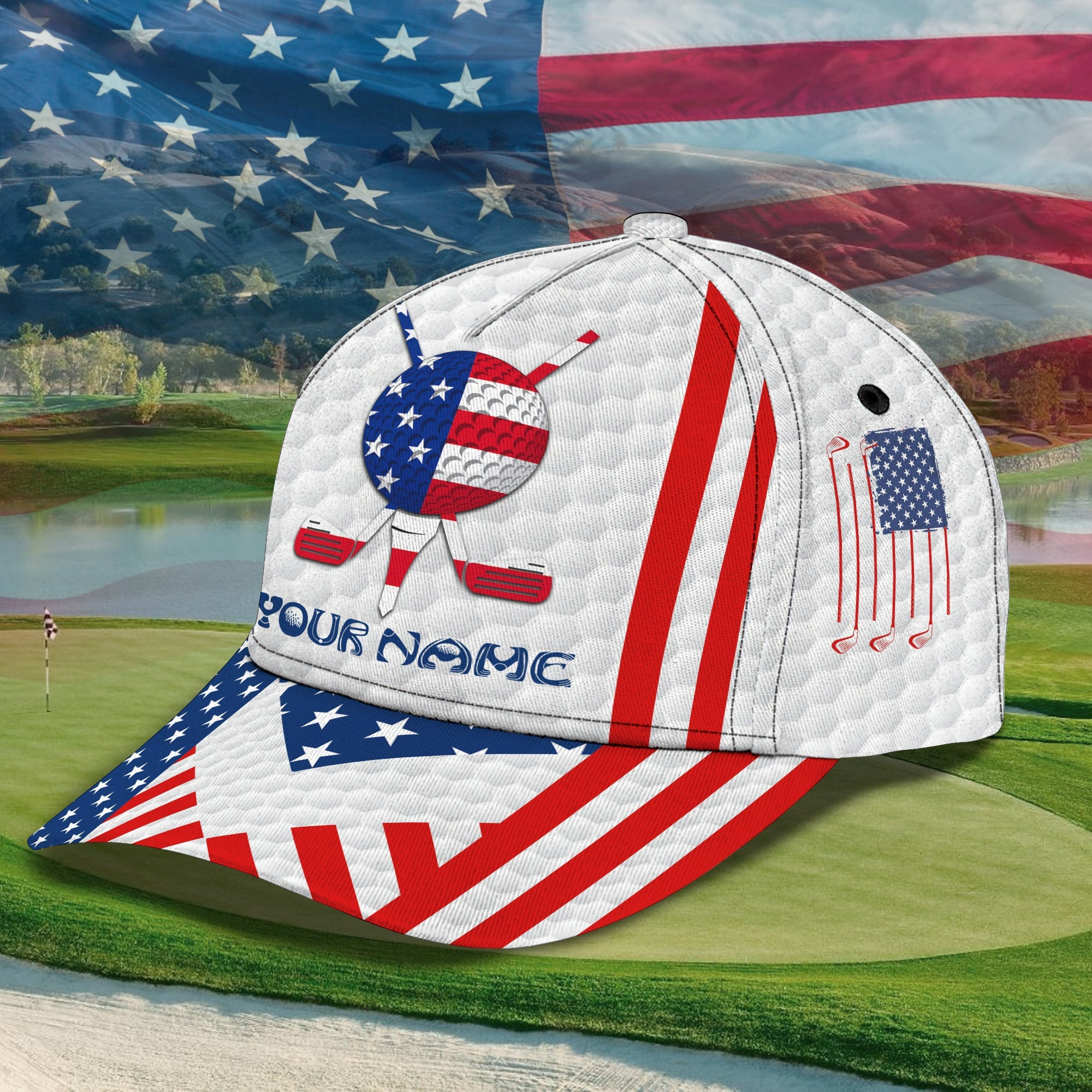 Adeenyc Custom Classic Golf Cap - Personalized Name Hats Gifts for men & women Adeenyc.com