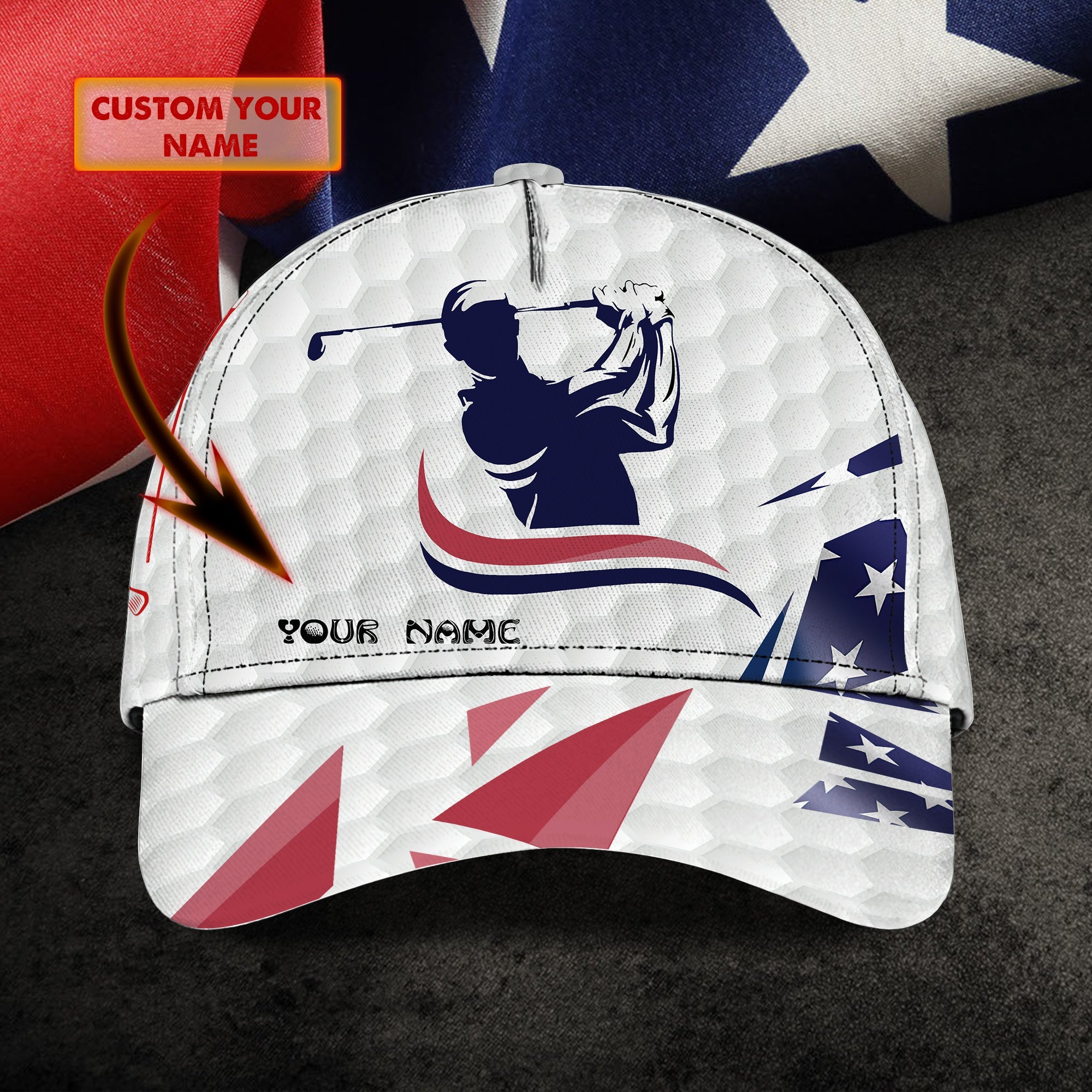Adeenyc Custom Classic Golf Cap - Personalized Name Hats Gifts for men & women Adeenyc.com