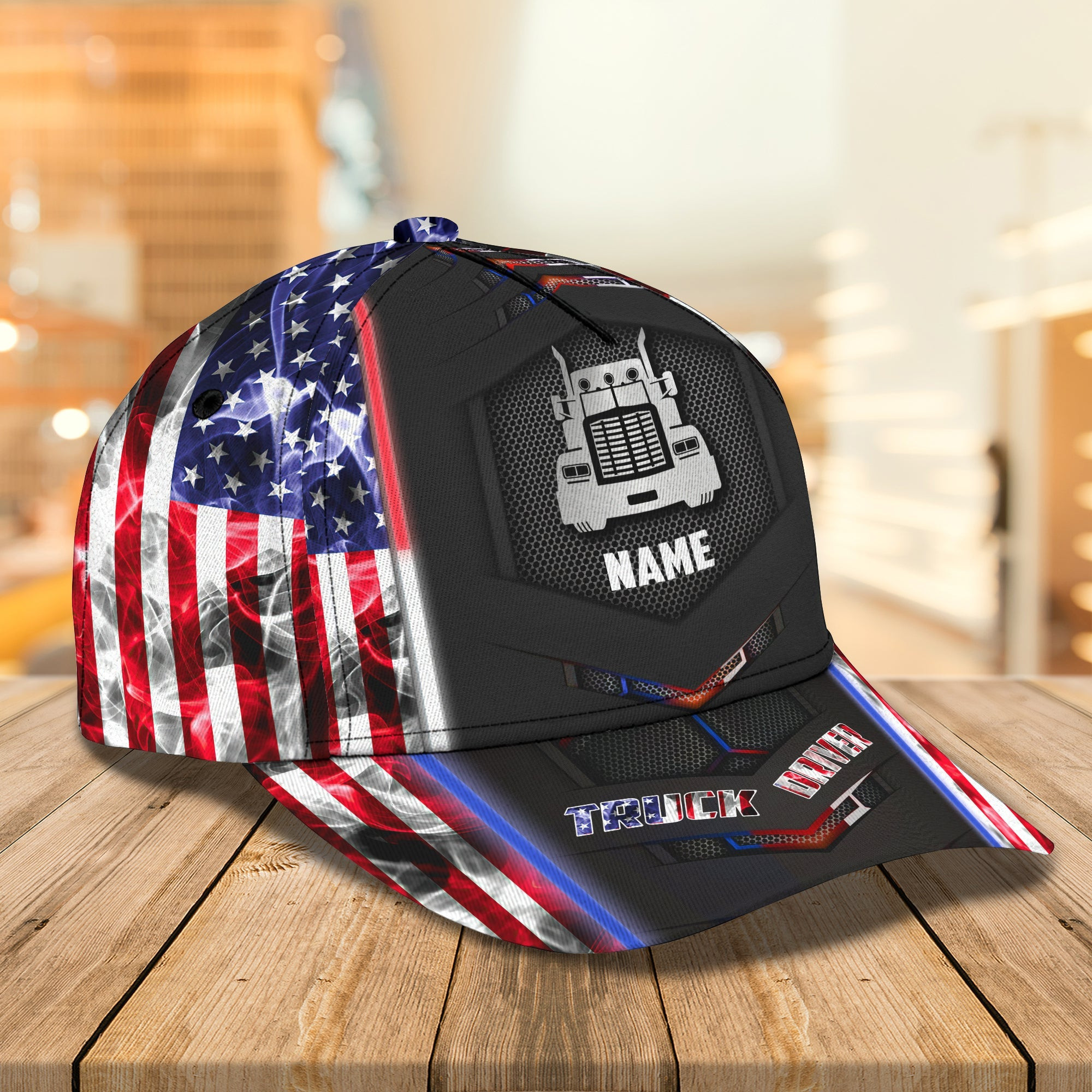 Adeenyc Custom Classic Trucker Cap - Personalized Name Hats Gifts for men & women Adeenyc.com