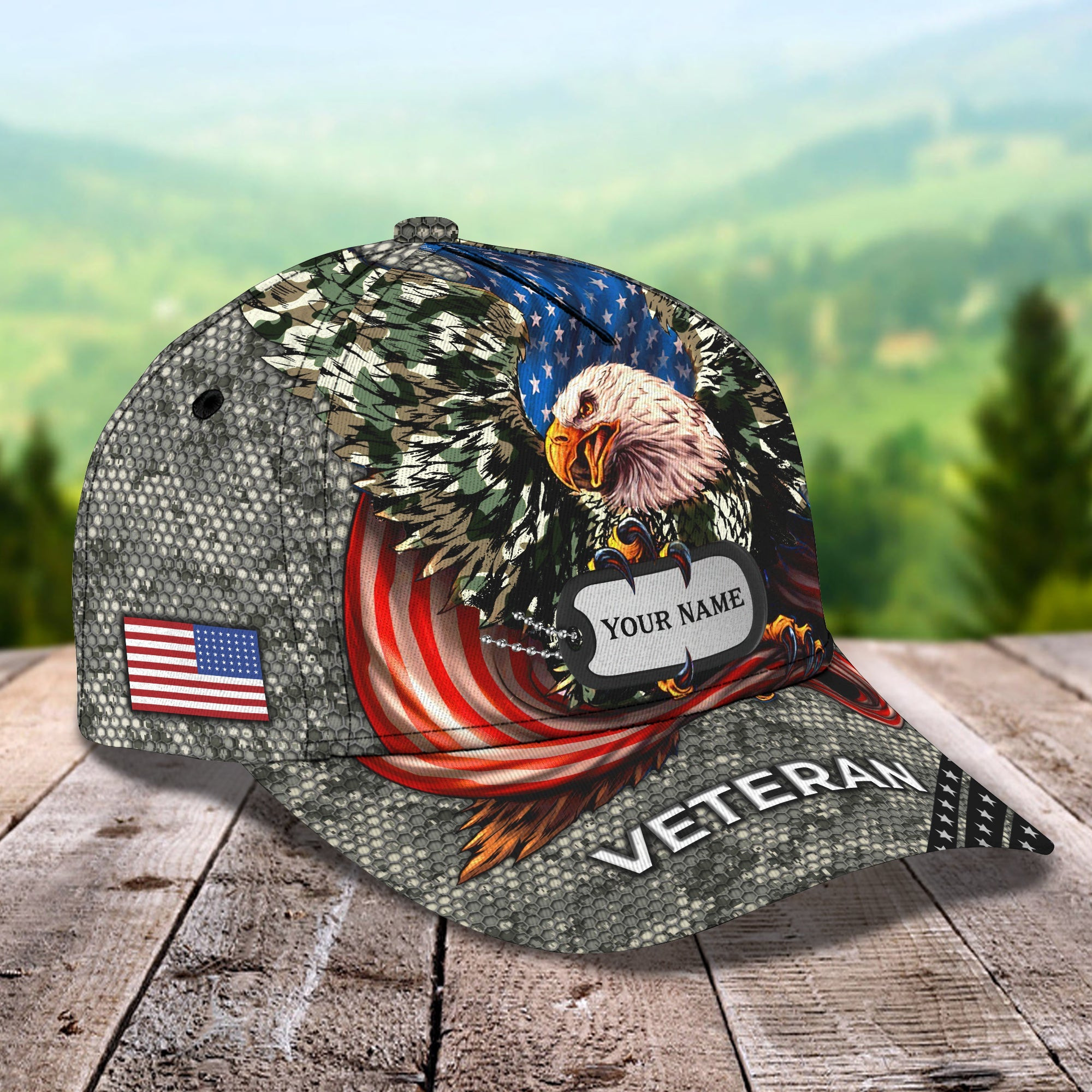 Adeenyc Custom Name American Eagle Classic Cap Baseball Cap Hat Baseball Cap Hat Personalized Hat Gift for Veteran Unique Patriotic gift Hats Gifts for men & women Adeenyc.com