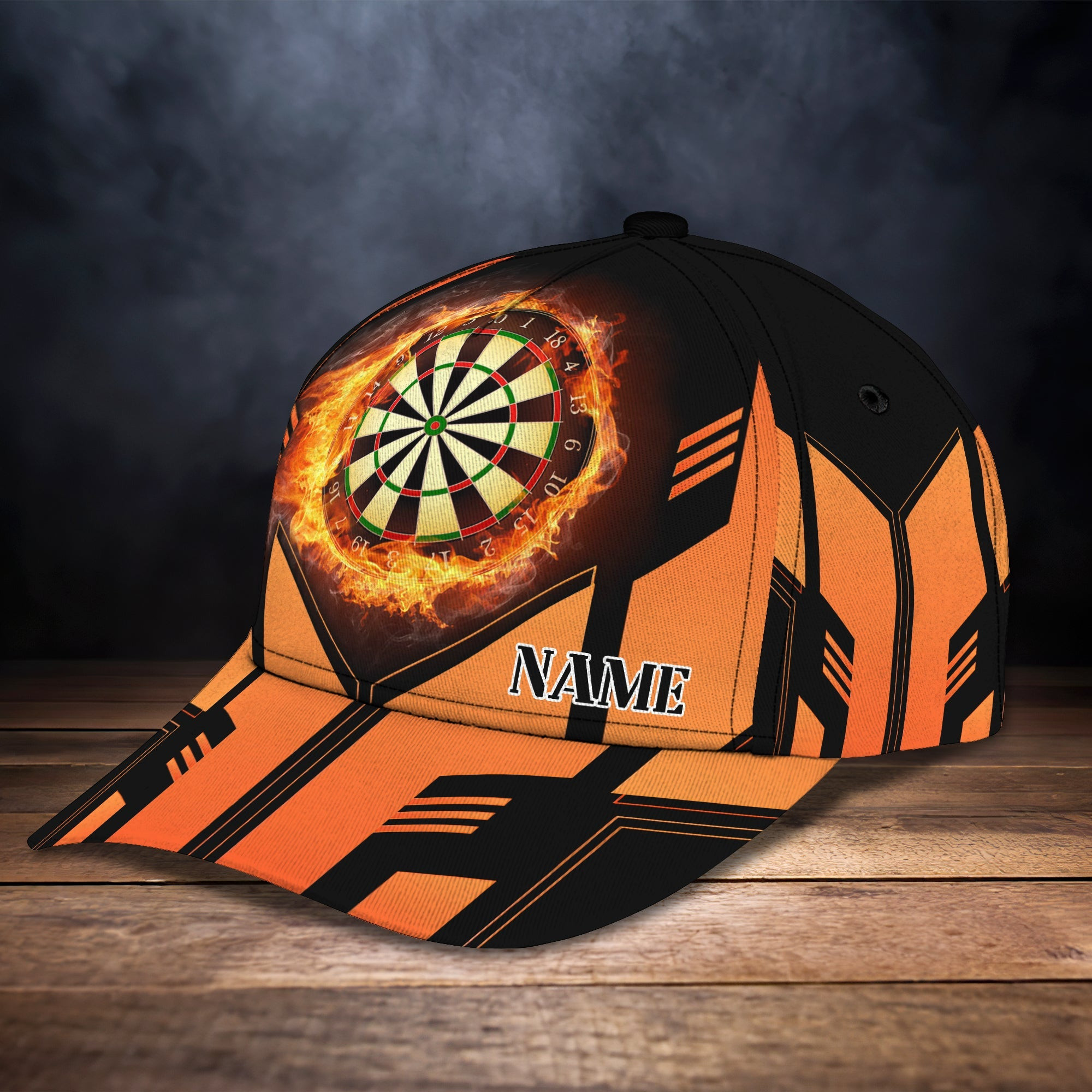 Adeenyc Custom Name Classic Cap Baseball Cap Hat Baseball Cap HatDart Player - Personalized Hat Gift for Dart Lover Hats Gifts for men & women Adeenyc.com