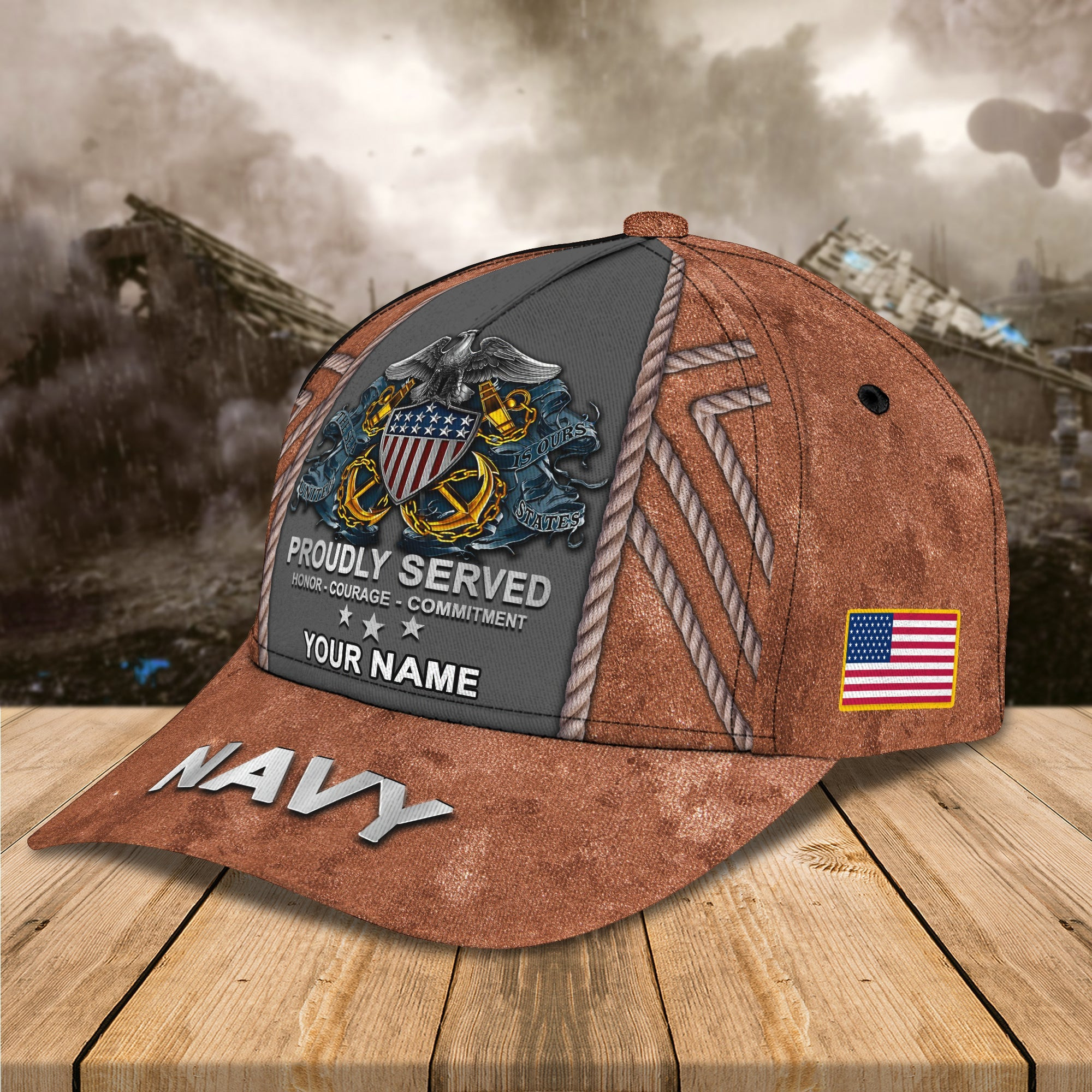 Adeenyc Custom Navy Cap - Personalized Name Hat Hats Gifts for men & women Adeenyc.com