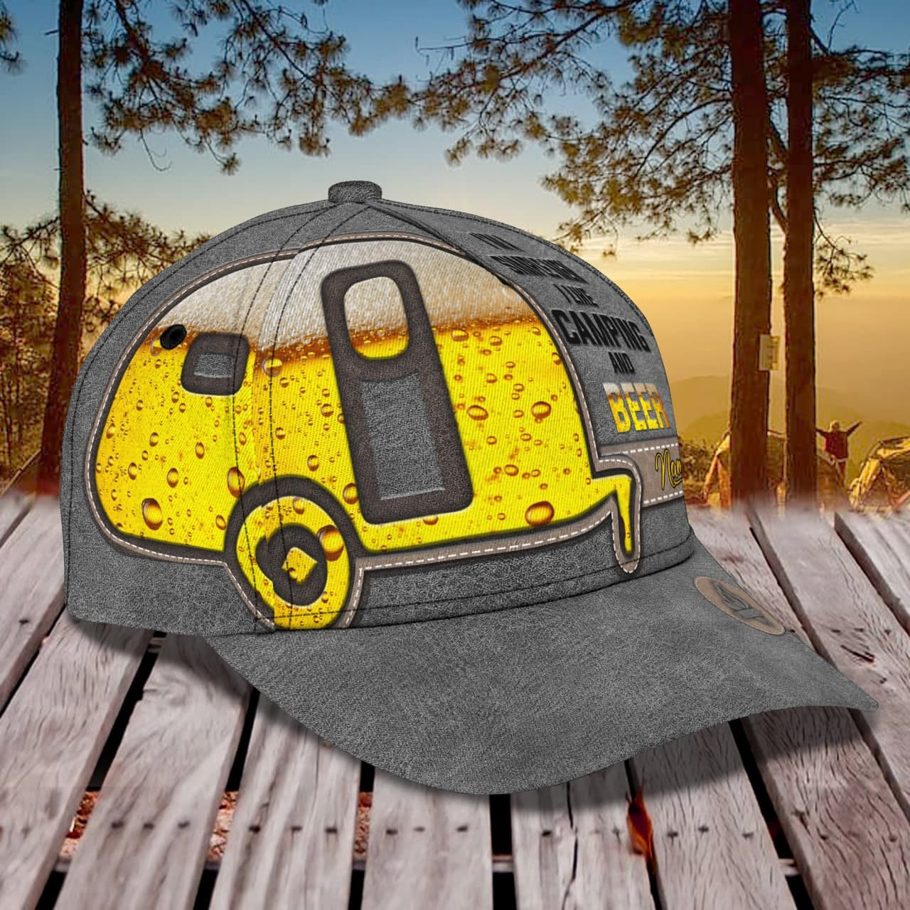 Adeenyc Custom Personalized Camping And Beer Cap Hats Gifts for men & women Adeenyc.com