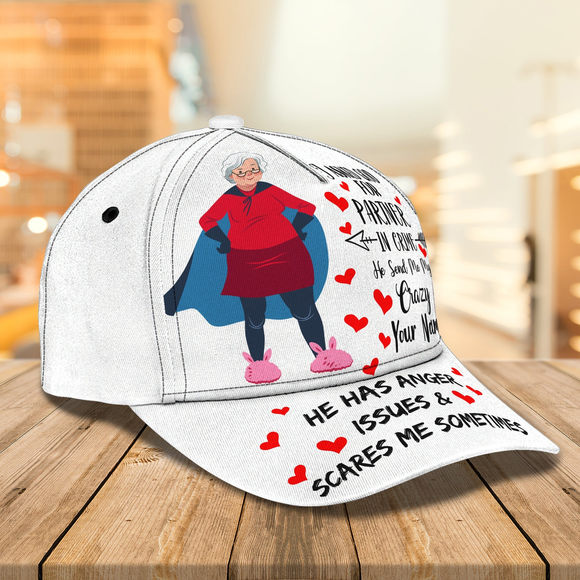 Adeenyc Custom Personalized Classic Cap Baseball Cap Hat Hats Gifts for men & women Adeenyc.com