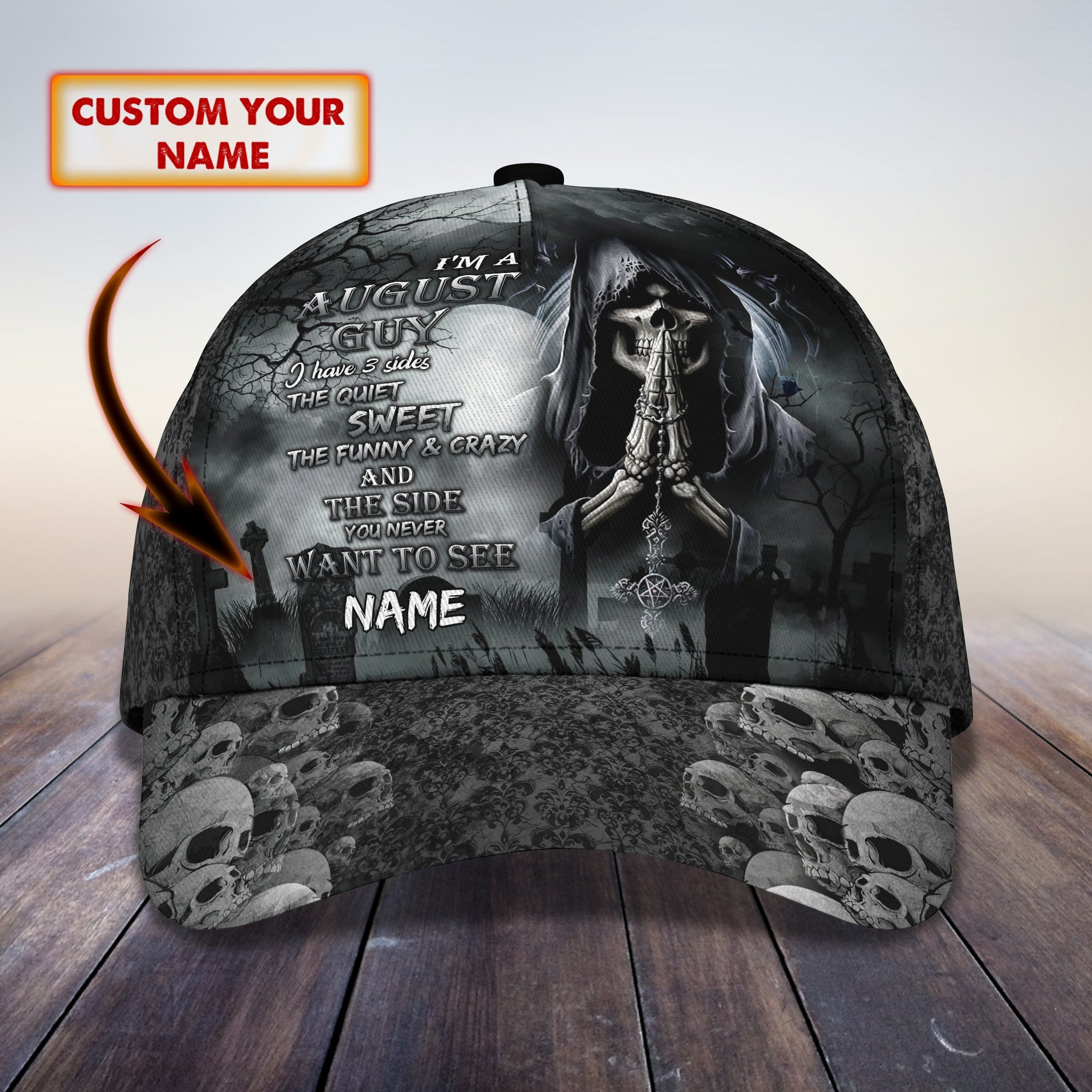 Adeenyc Custom Personalized Name Cap Hats Gifts for men & women Adeenyc.com