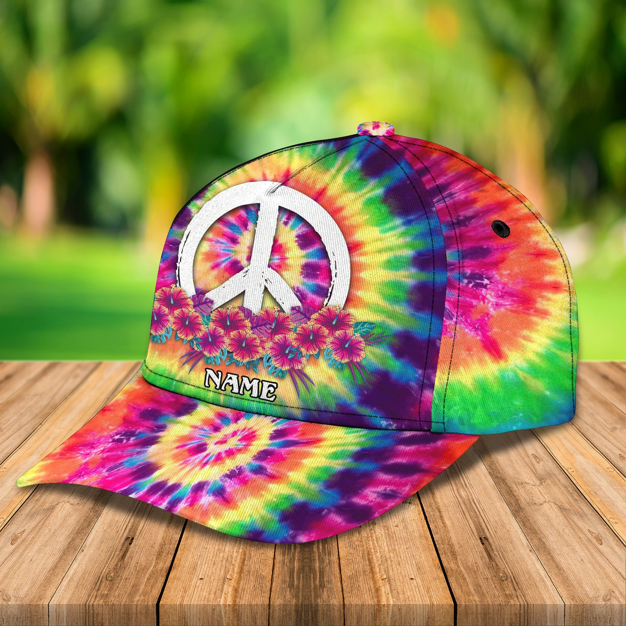 Adeenyc Custom Tie Dye Cap - Personalized Name - Classic Style Hats Gifts for men & women Adeenyc.com