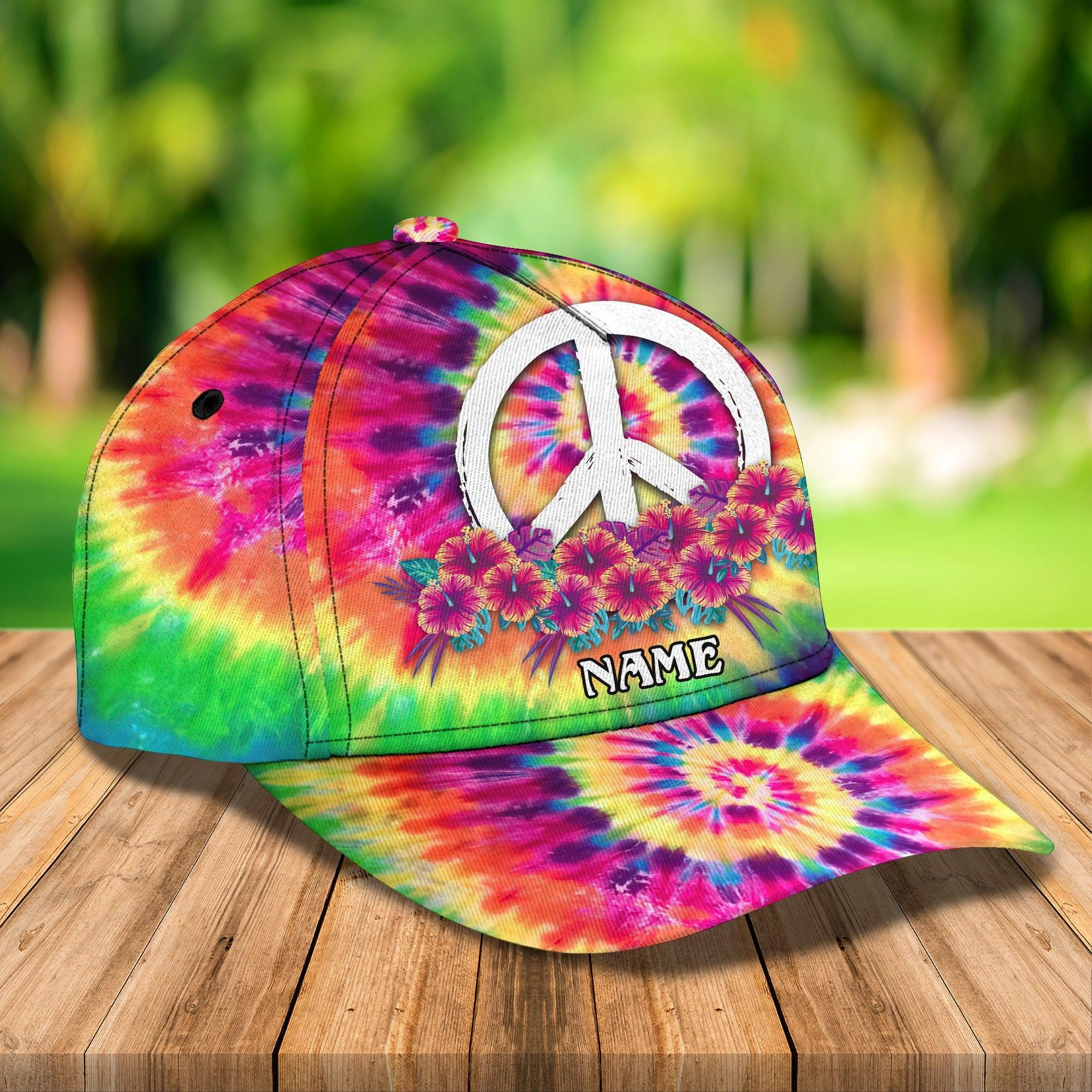 Adeenyc Custom Tie Dye Cap - Personalized Name - Classic Style Hats Gifts for men & women Adeenyc.com