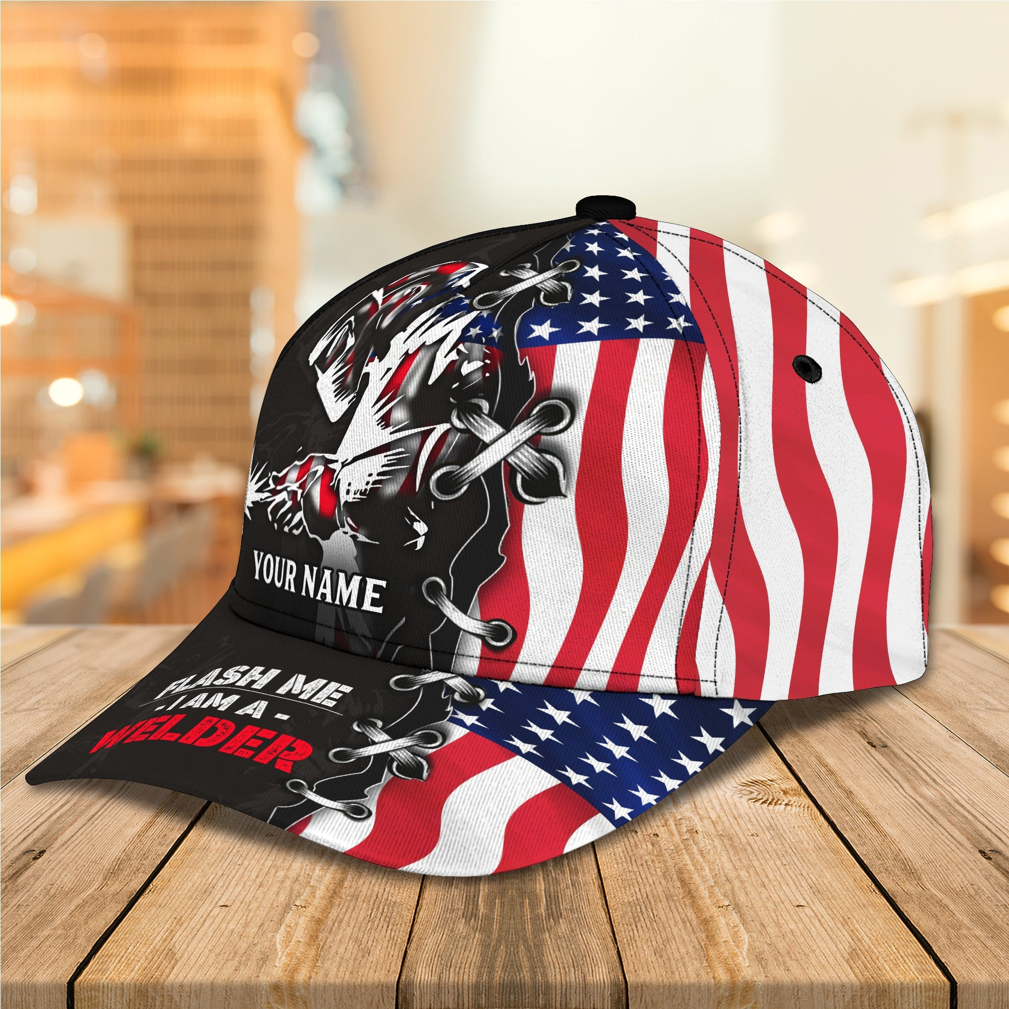 Adeenyc Custom Welder Cap - Personalized Name Cap Hats Gifts for men & women Adeenyc.com