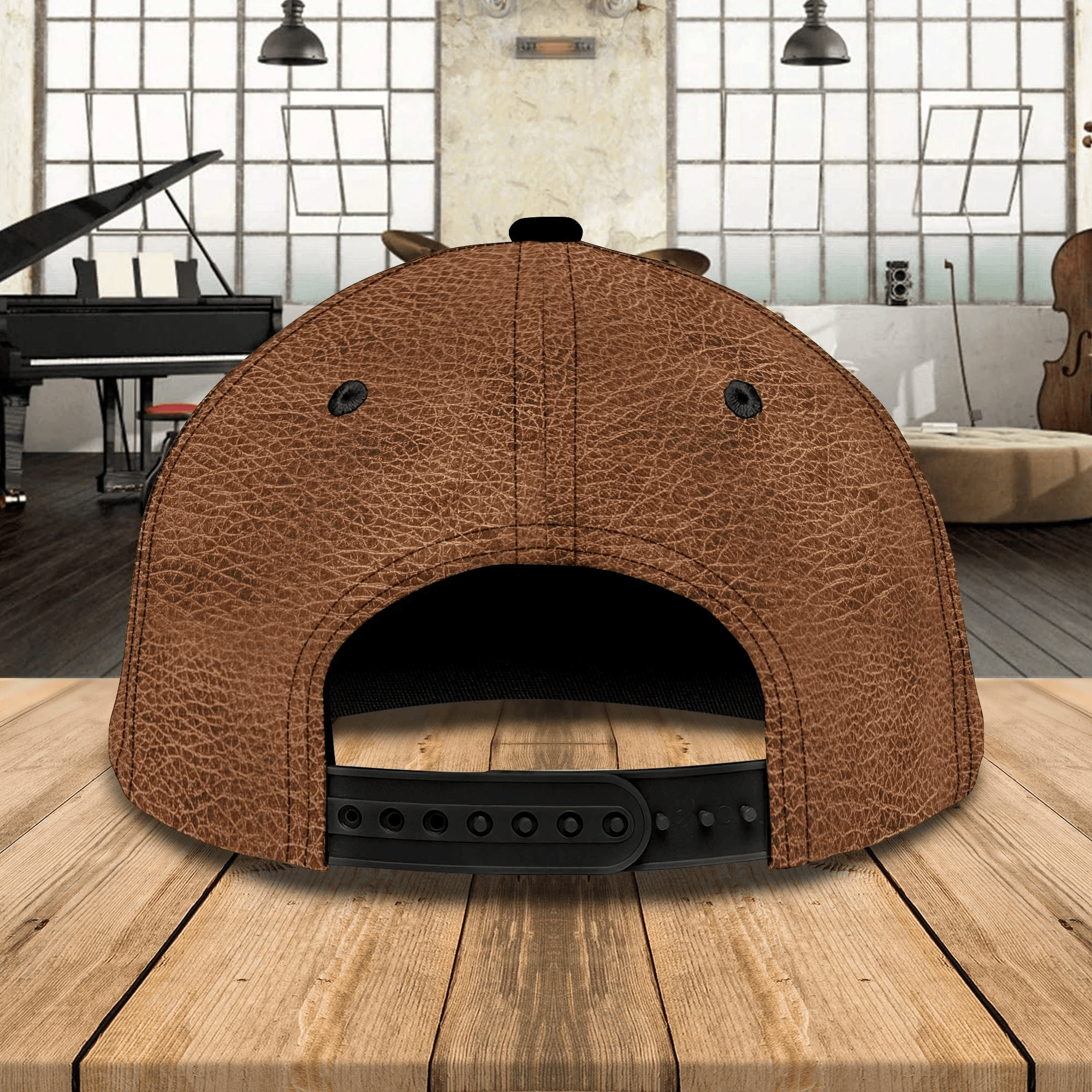 Adeenyc Customized 3D Baseball Saxophone Cap For Musican, To My Boyfriend Friend Playing Saxophone, Saxophone Cap Trucker Hats Custom Hats Gifts For Men & Women