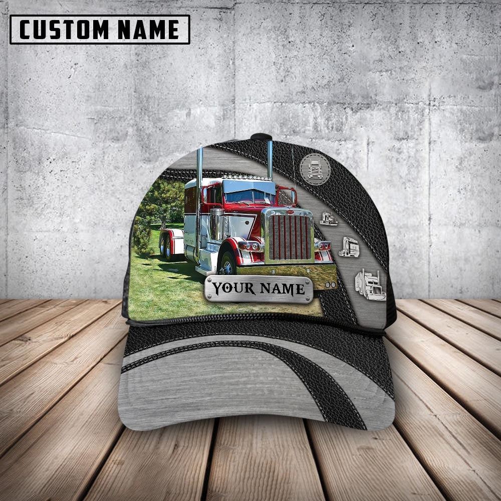 Adeenyc Customized Name Red And White Trucker Mesh Cap 2024, Farm Cap, Farmer Baseball Cap, Cow Cap, Cow Gift, Farm Animal Hat Trucker Hats Custom Hats Gifts For Men & Women