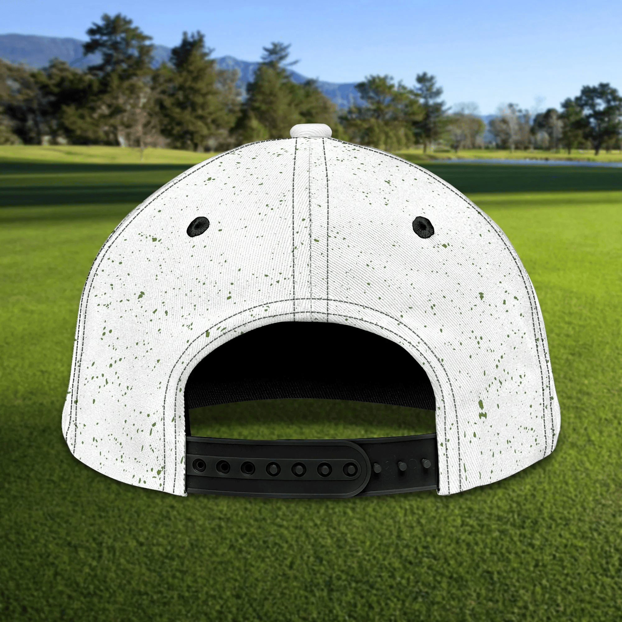 Adeenyc Customized With Name All Over Print 3D Cap For Dad Golf, Man Golfer Hat Caps, Dad Golf Caps Trucker Hats Custom Hats Gifts For Men & Women