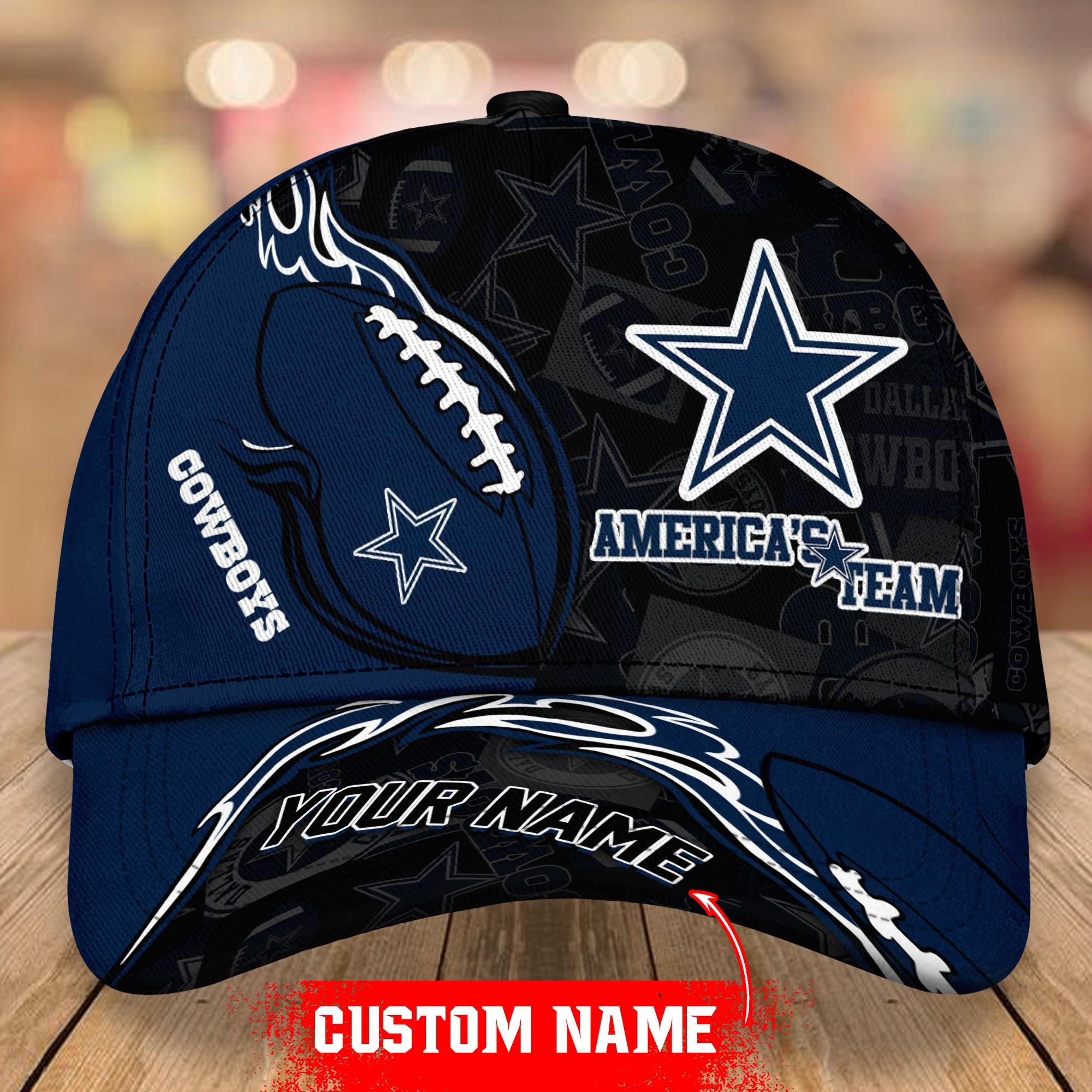 Adeenyc Dallas Cowboys Classic Personalized Hats Baseball Caps Classic Caps for men, women