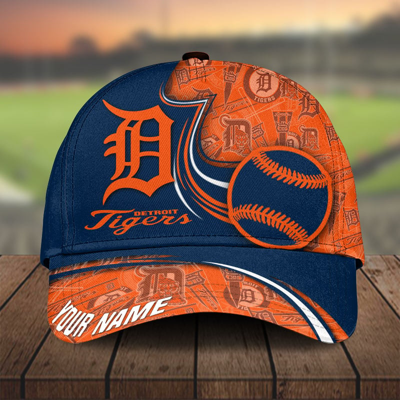 Adeenyc Detroit Tigers Personalized Hats Baseball Caps Classic Caps for men, women