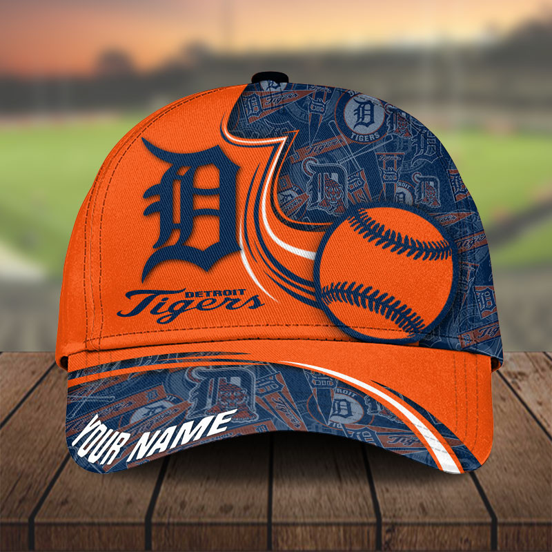 Adeenyc Detroit Tigers Personalized Hats Baseball Caps Classic Caps for men, women