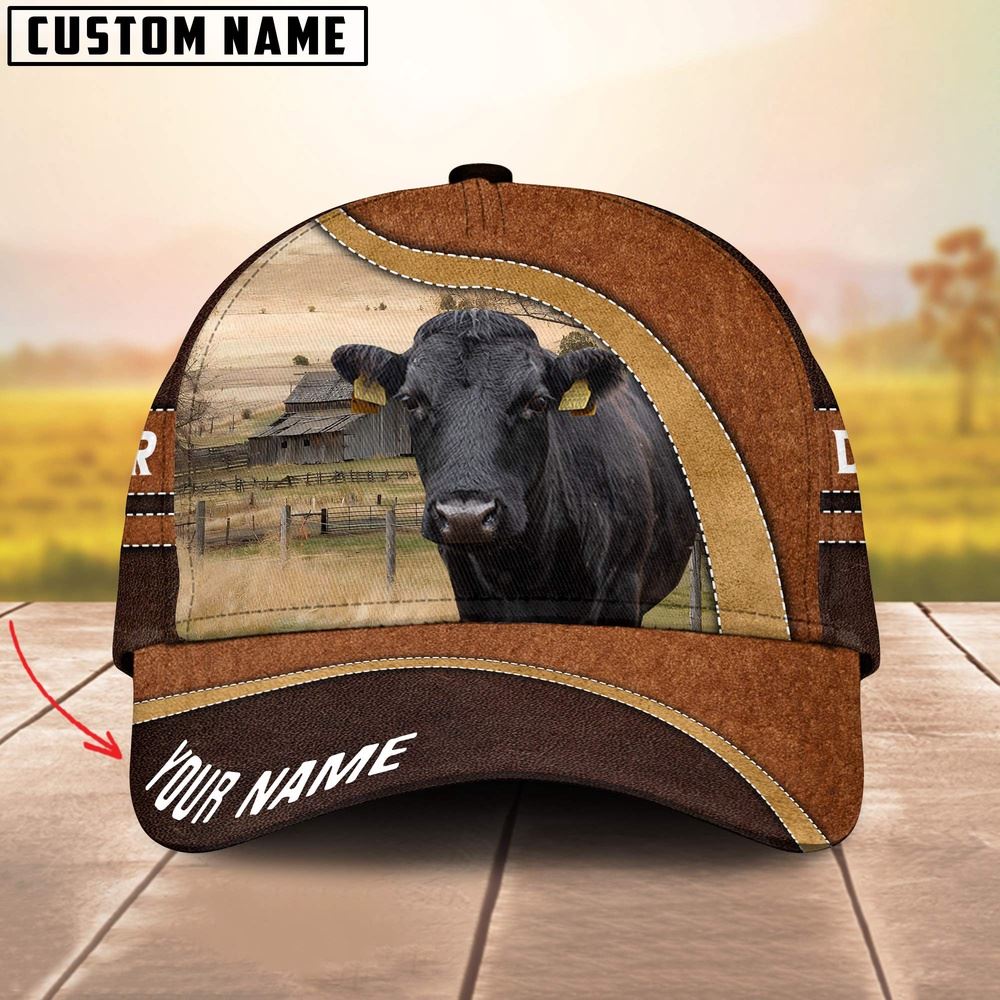 Adeenyc Dexter Happy Face Customized Name Cap, Farm Cap, Farmer Baseball Cap, Cow Cap, Cow Gift, Farm Animal Hat Trucker Hats Custom Hats Gifts For Men & Women