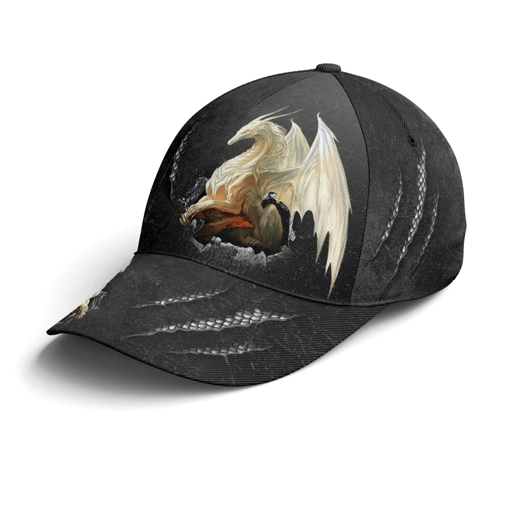 Adeenyc Dragon Print Classic Baseball Cap All Over Print Trucker Hats Custom Hats Gifts For Men & Women