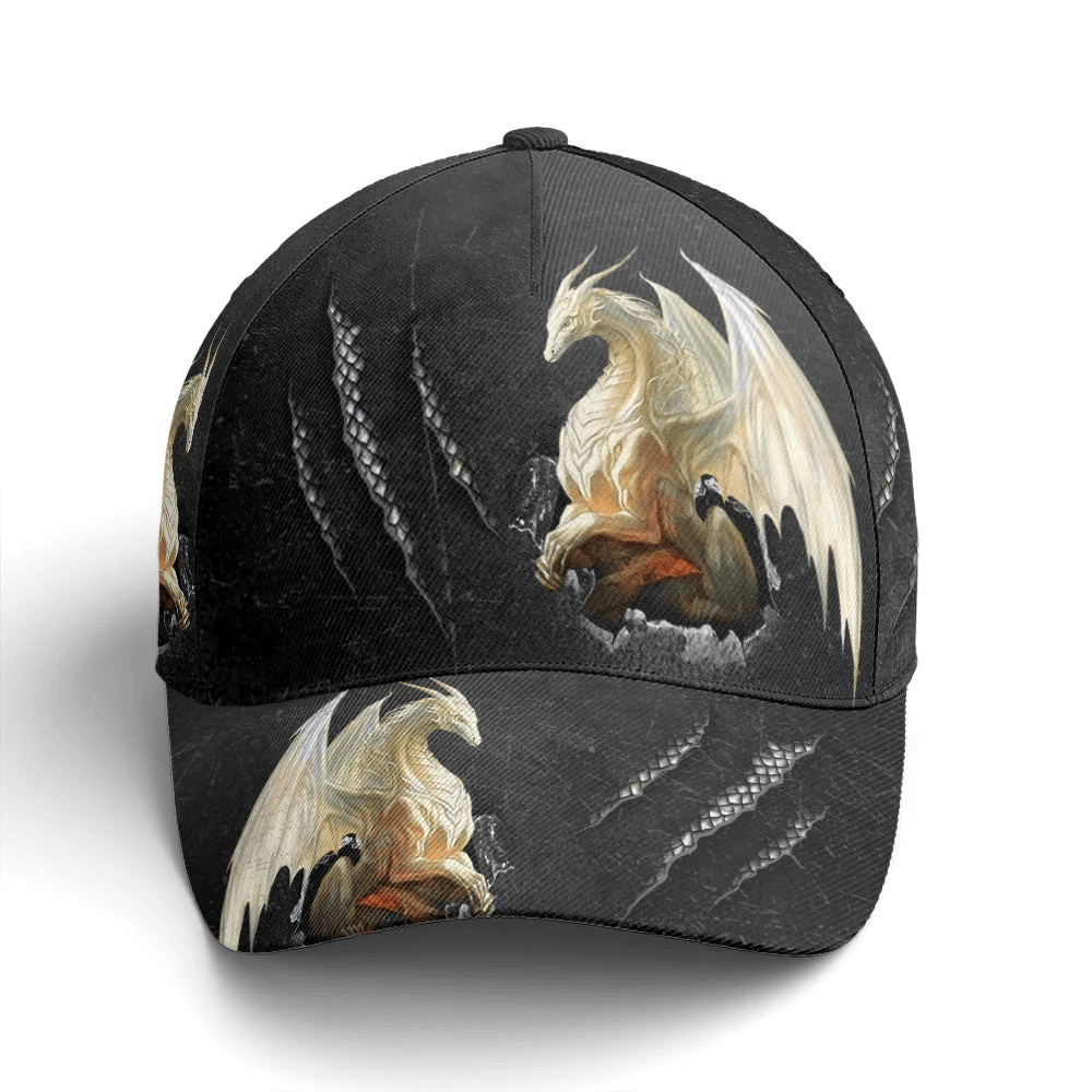 Adeenyc Dragon Print Classic Baseball Cap All Over Print Trucker Hats Custom Hats Gifts For Men & Women