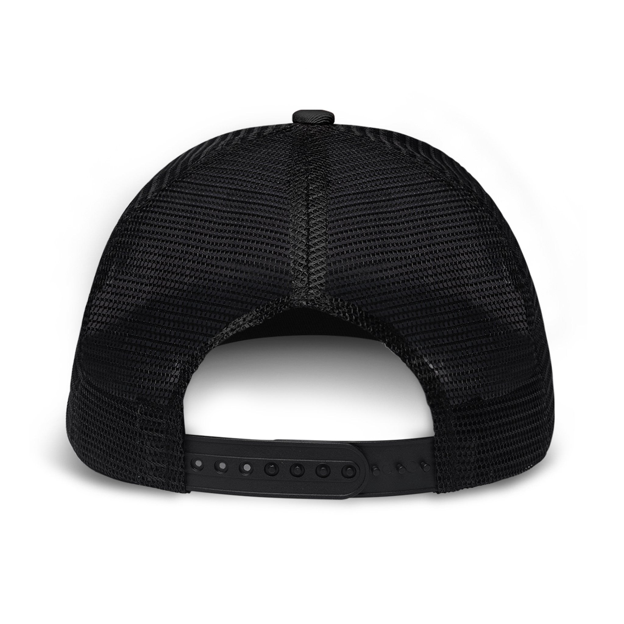 Adeenyc Eagle Back The Blue Mesh Back All Over Print Classic Cap Trucker Hats Custom Hats Gifts For Men & Women