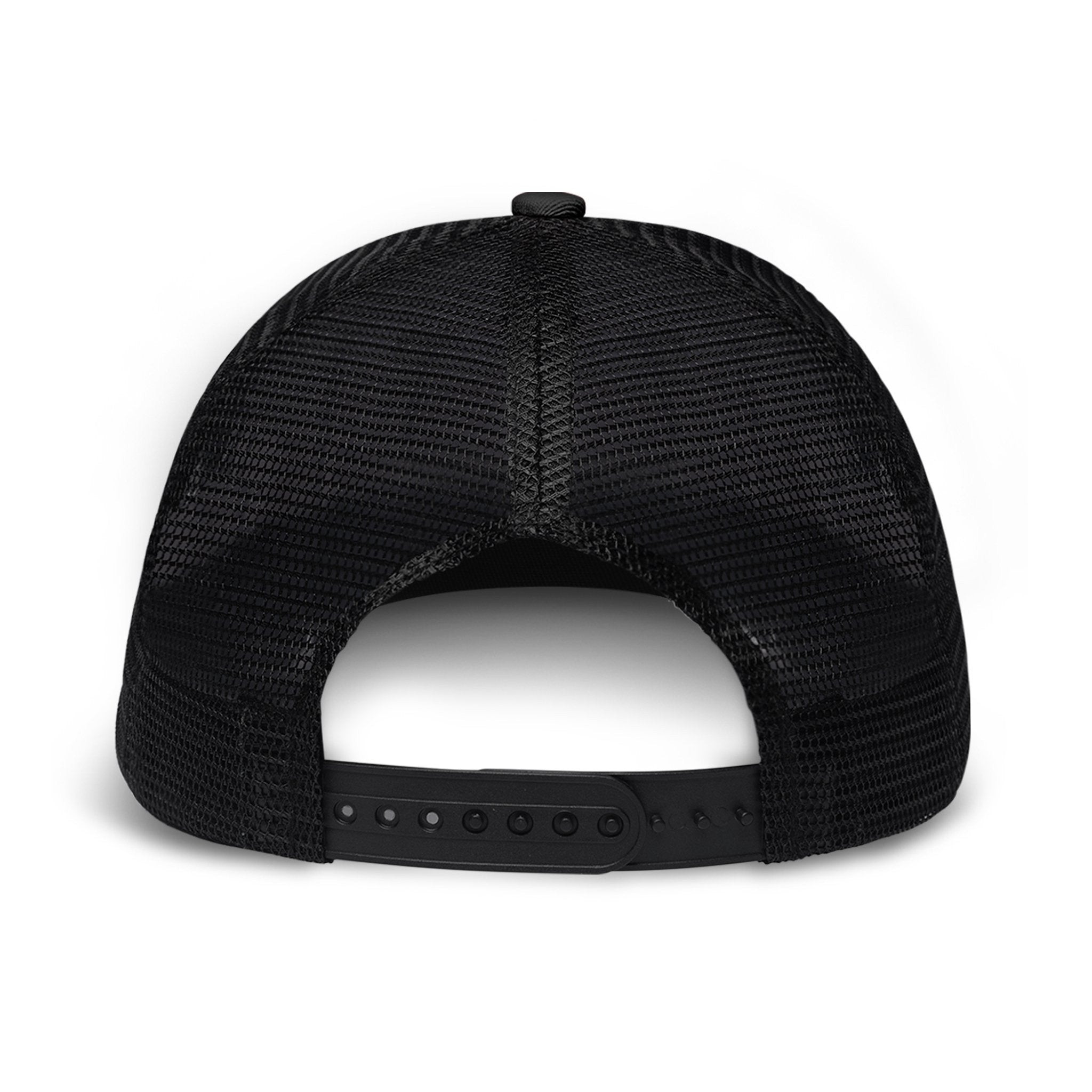 Adeenyc Eagle Back The Blue Mesh Back All Over Print Classic Cap Trucker Hats Custom Hats Gifts For Men & Women