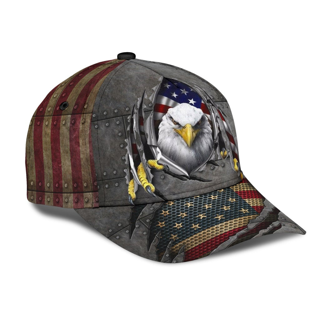 Adeenyc - Eagle Pride American Classic Cap Baseball Hat Trucker Hats Custom Hats Gifts For Men & Women