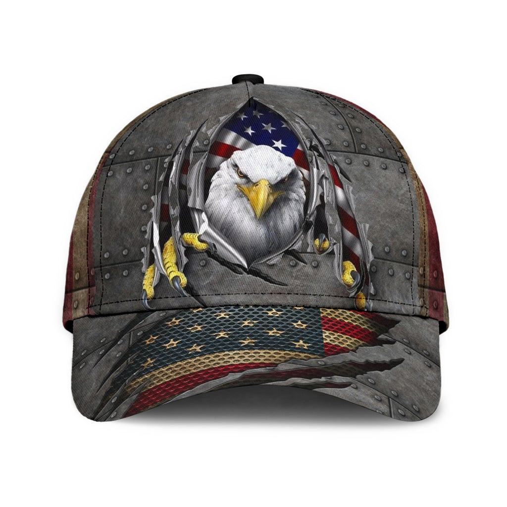 Adeenyc - Eagle Pride American Classic Cap Baseball Hat Trucker Hats Custom Hats Gifts For Men & Women
