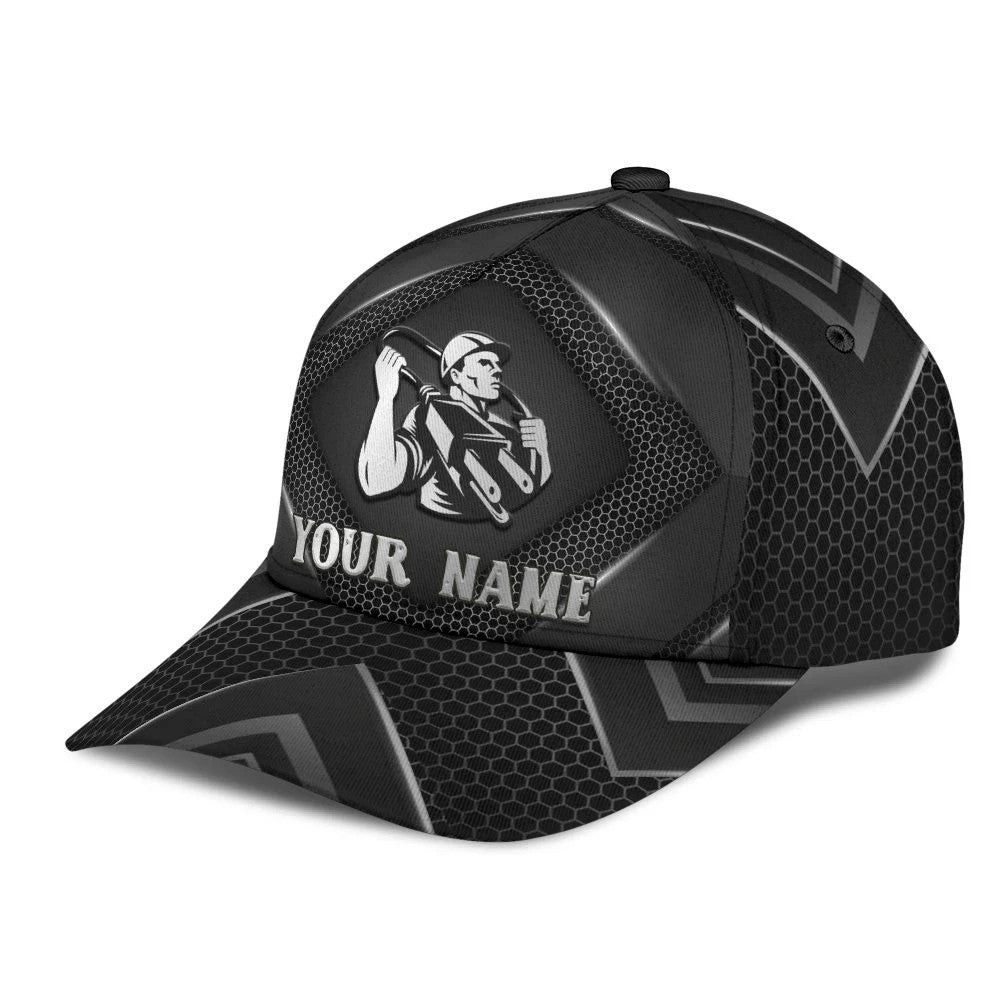 Adeenyc Electrician All Over Print Classic Cap Trucker Hats Custom Hats Gifts For Men & Women
