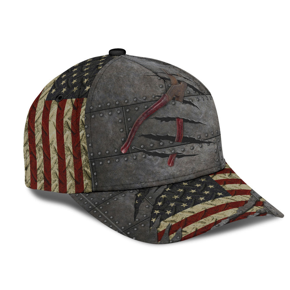 Adeenyc Electrician All Over Print Classic Cap Trucker Hats Custom Hats Gifts For Men & Women