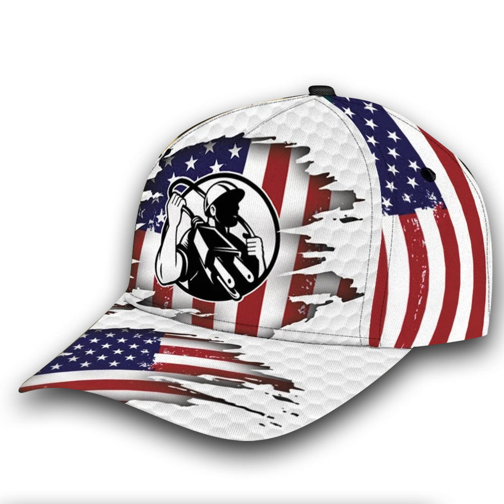 Adeenyc Electrician All Over Print Classic Cap Trucker Hats Custom Hats Gifts For Men & Women