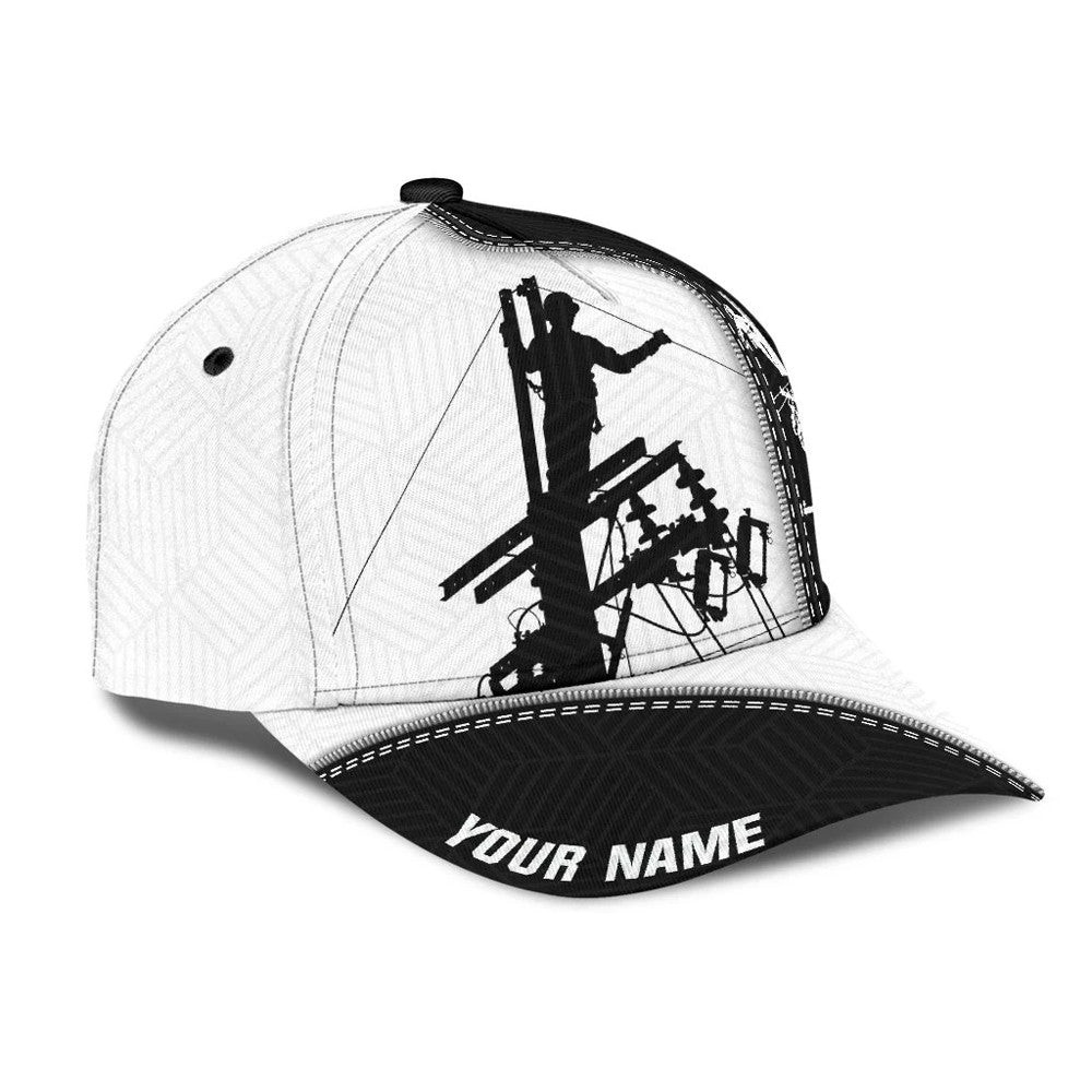 Adeenyc Electrician All Over Print Classic Cap Trucker Hats Custom Hats Gifts For Men & Women