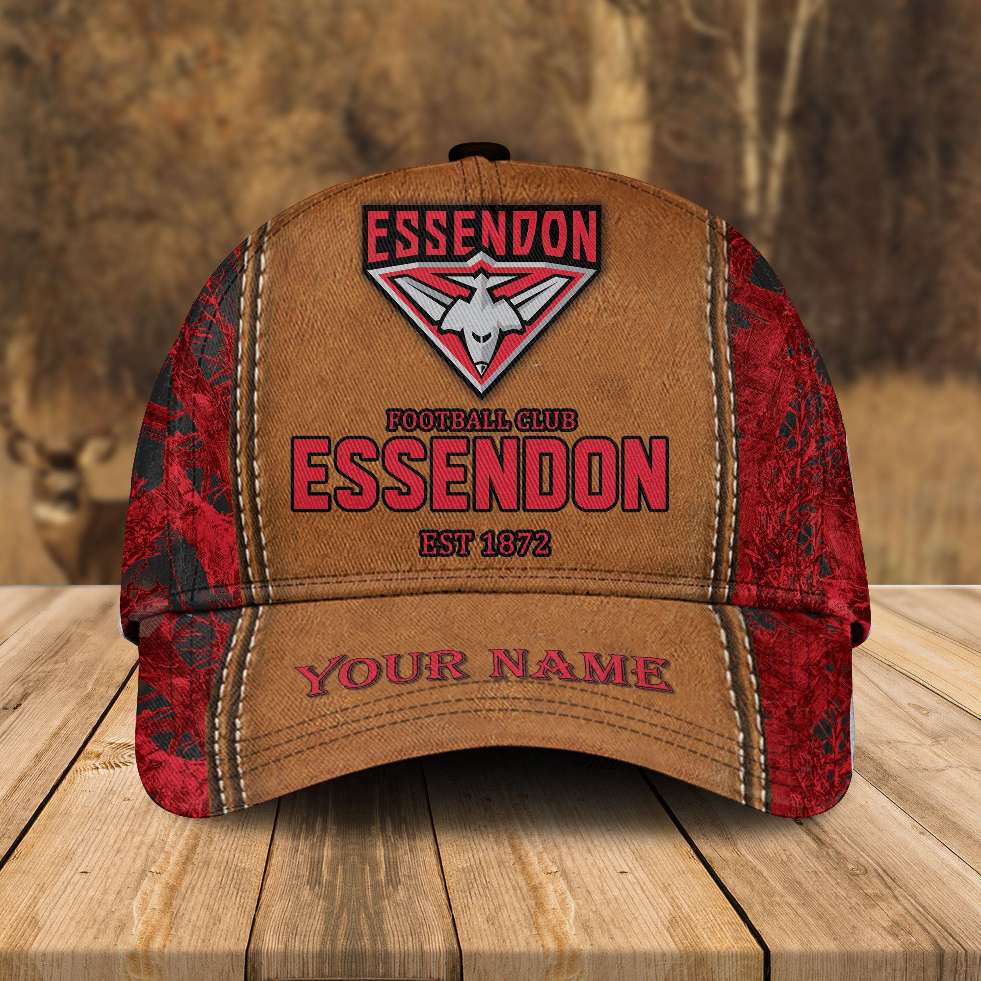 Adeenyc Essendon AFL Personalized Classic Cap Best Gift For Fans