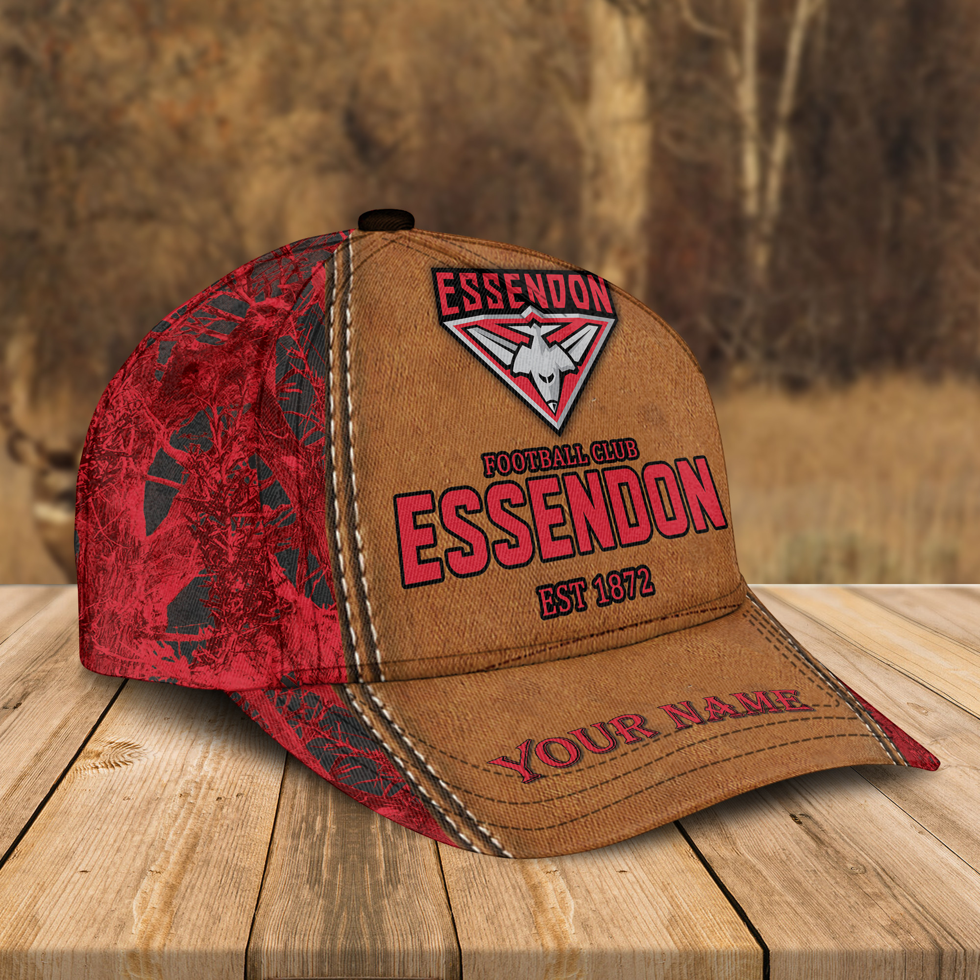 Adeenyc Essendon AFL Personalized Classic Cap Best Gift For Fans