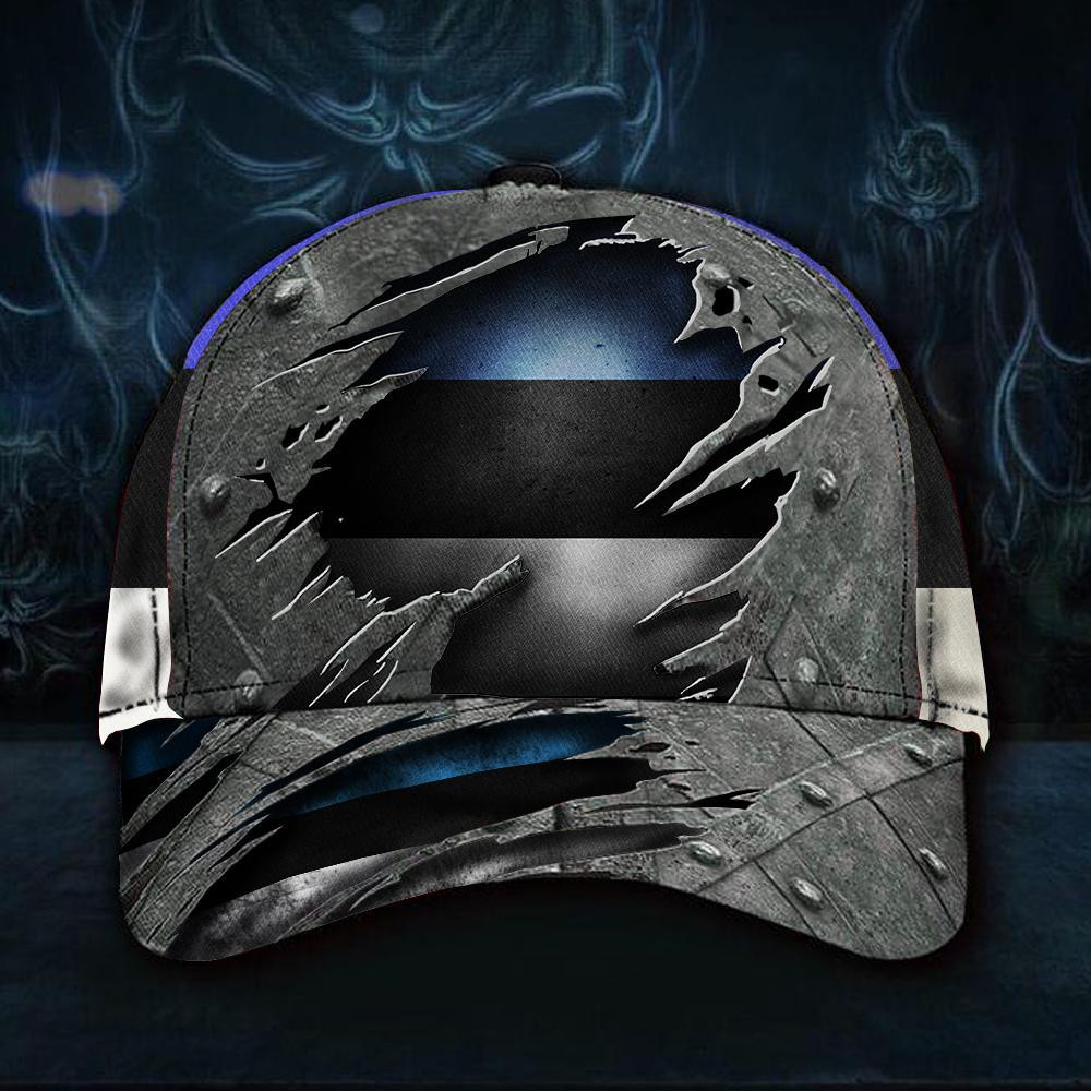 Adeenyc Estonia Hat 3D Print Vintage Old Retro Patriotic Country Estonia Flag Cap Classic Cap Trucker Hats Custom Hats Gifts For Men & Women