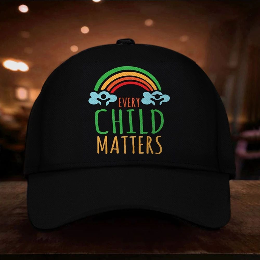 Adeenyc Every Child Matters Hat Residential School September 30th Gifts For Adult Son Trucker Hats Custom Hats Gifts For Men & Women