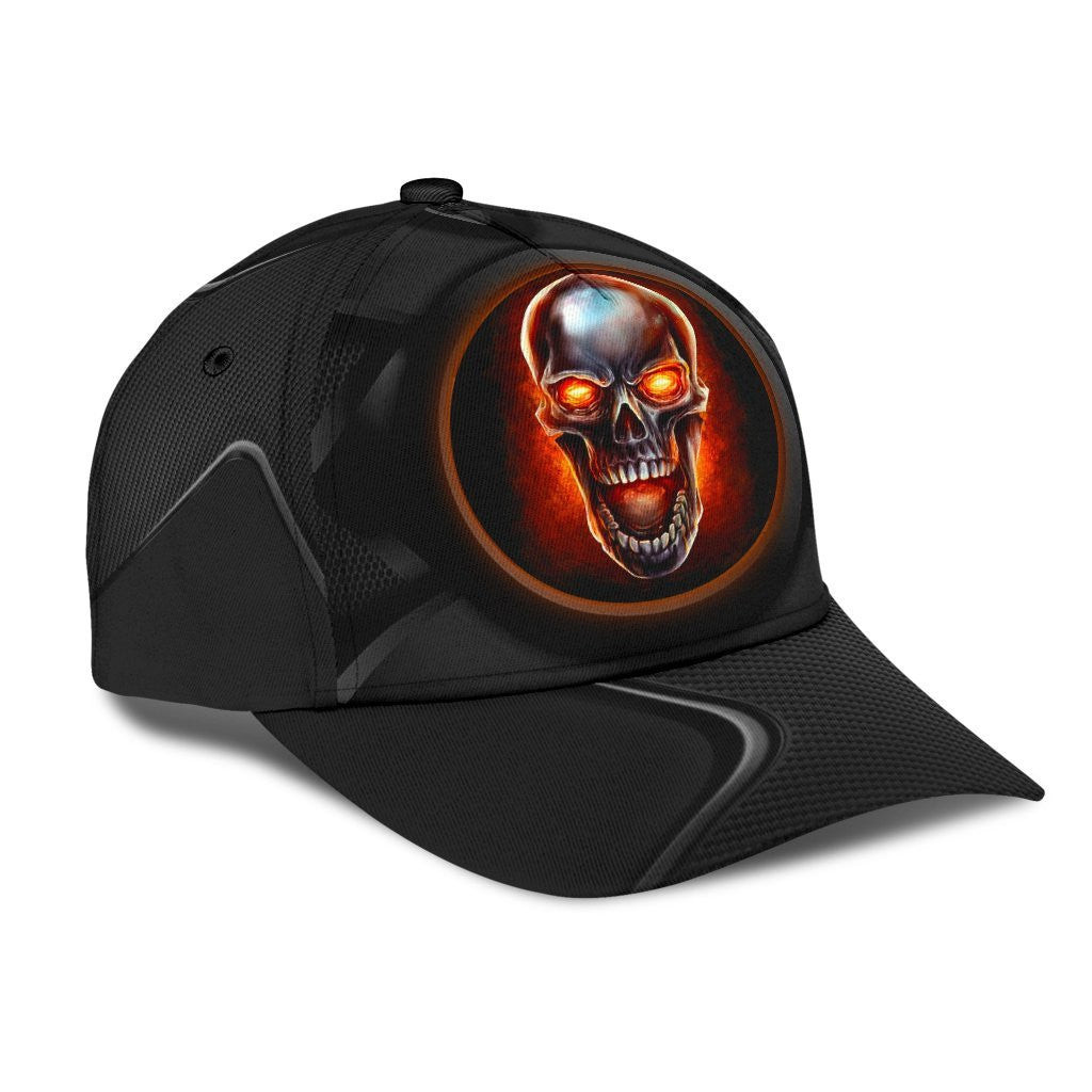 Adeenyc Evil Skull Classic Cap Trucker Hats Custom Hats Gifts For Men & Women