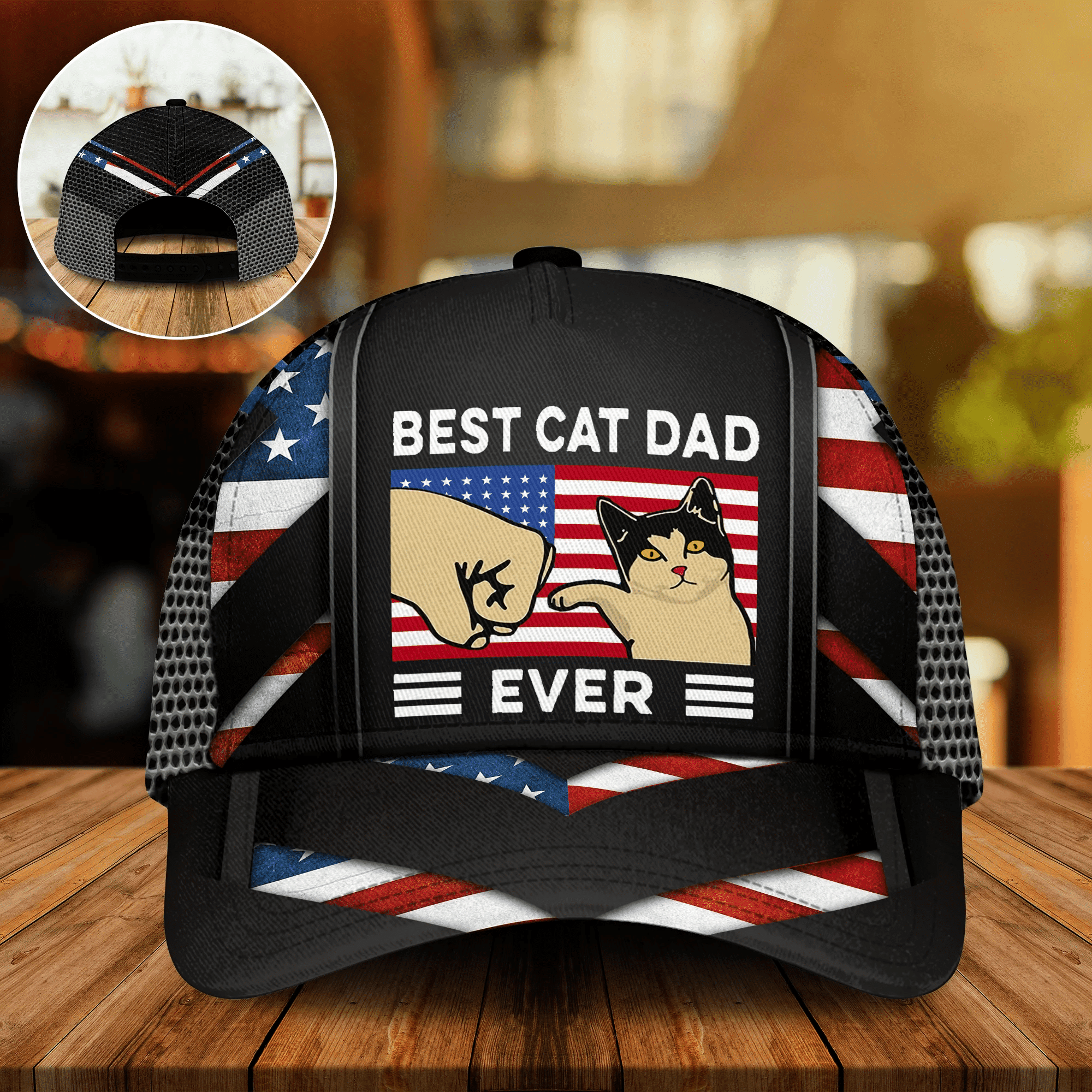 Adeenyc Father's Day Classic Cap, Gift Idea For Dad Trucker Hats Custom Hats Gifts For Men & Women