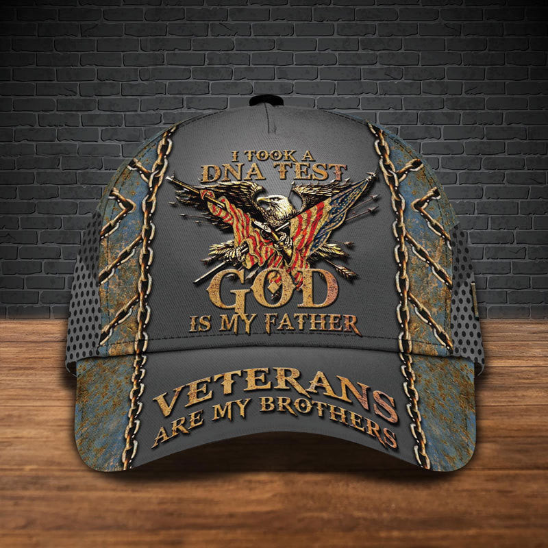 Adeenyc Father's Day Veteran Classic Cap, Gift Idea For Dad Trucker Hats Custom Hats Gifts For Men & Women