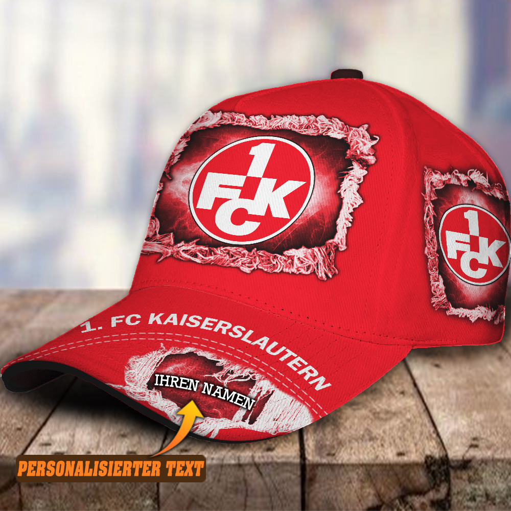 Adeenyc Fc Kaiserslautern 3D Classic Cap Germany Custom Baseball Cap Hat Trucker Hats Custom Hats Gifts For Men & Women