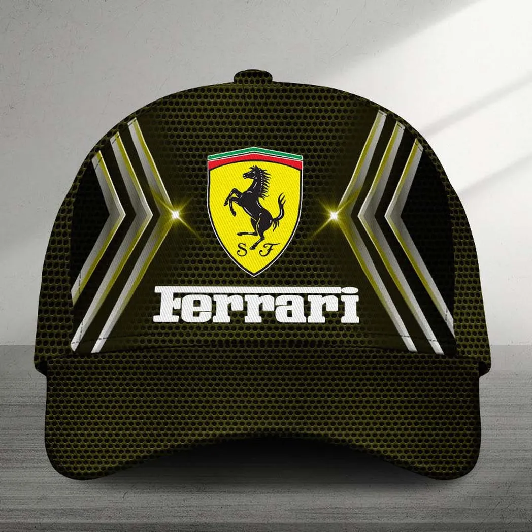 Adeenyc Ferrari 3D Baseball Cap Classic Hat 