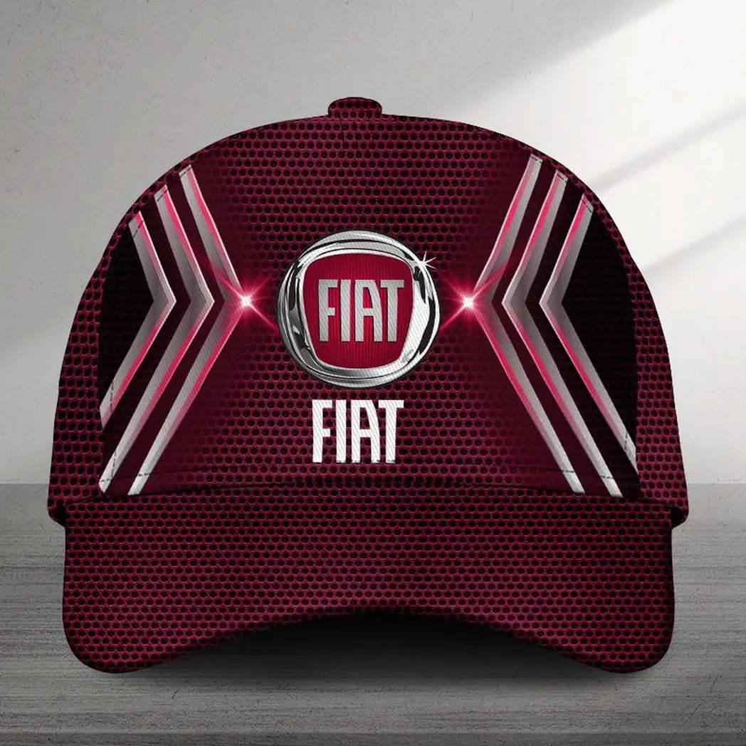 Adeenyc Fiat 3D Baseball Cap Classic Hat 