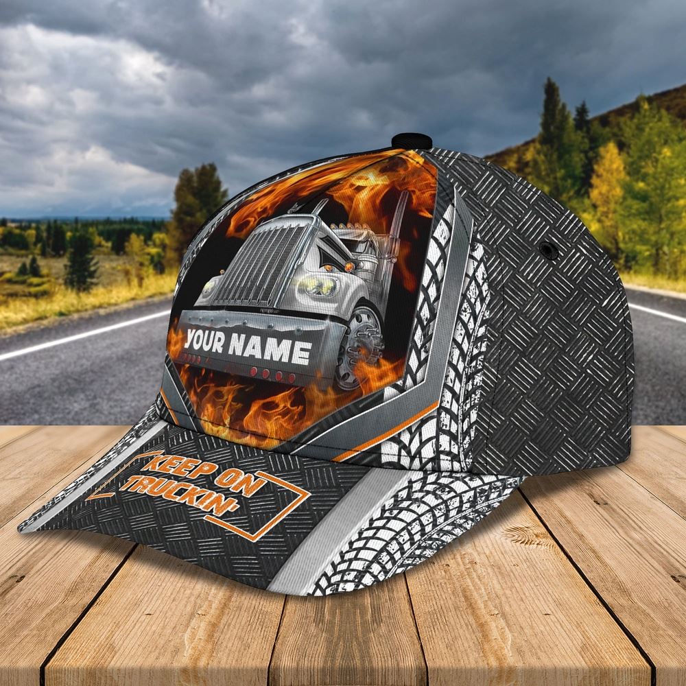 Adeenyc Fire Trucker Customized Name 3D Cap, Farm Cap, Farmer Baseball Cap, Cow Cap, Cow Gift, Farm Animal Hat Trucker Hats Custom Hats Gifts For Men & Women
